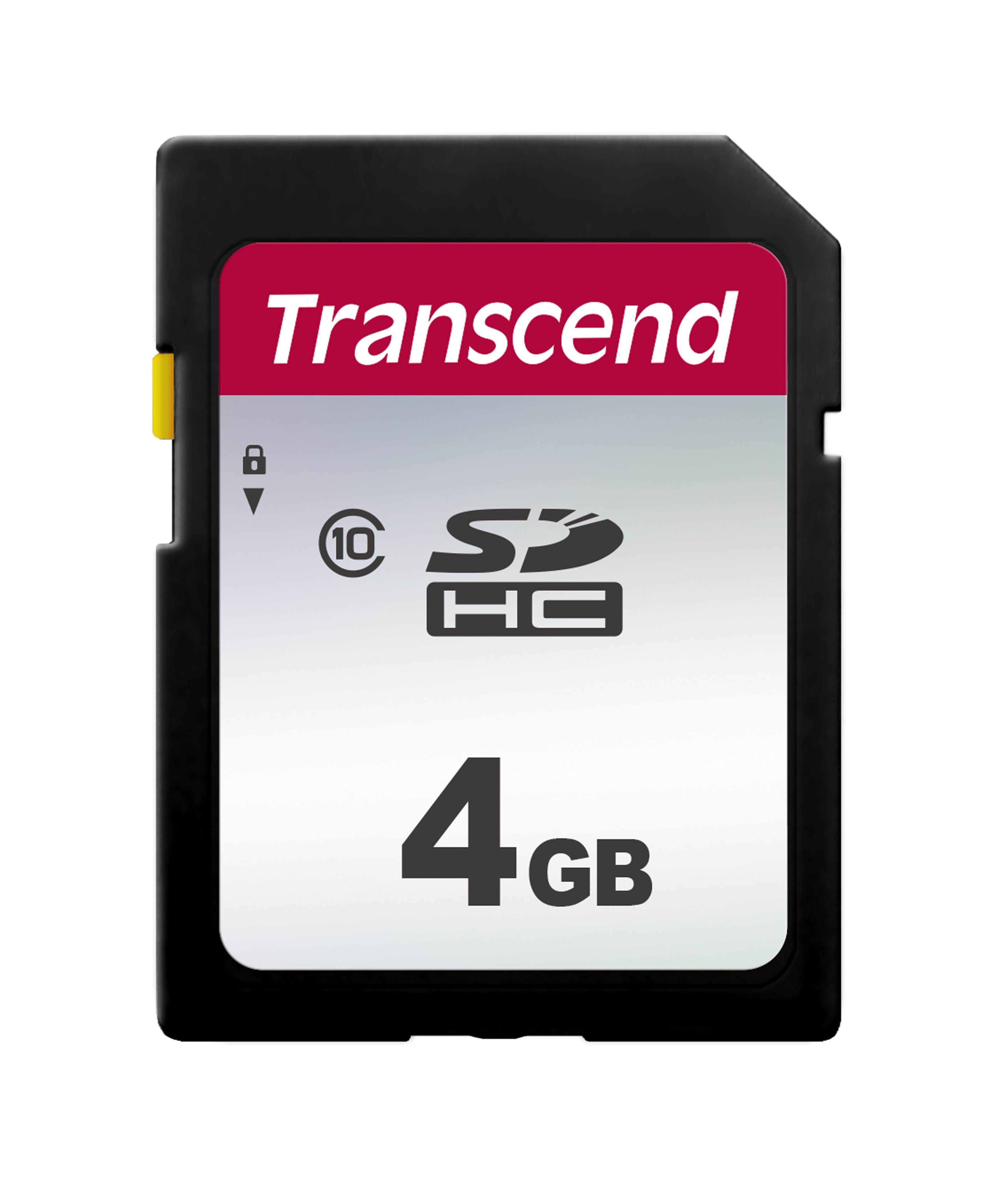 Transcend 300s SD - 20mb/s - 4gb - Speicherkarten Ts4gsdc300s