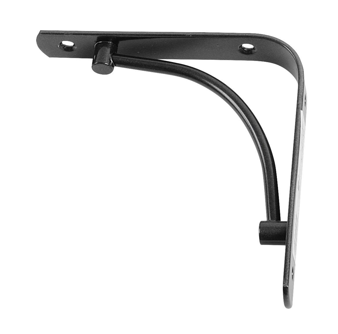 Home>it Shelf Bracket Circle 125 x 125mm - Anthracite - Halterungen Scharniere
