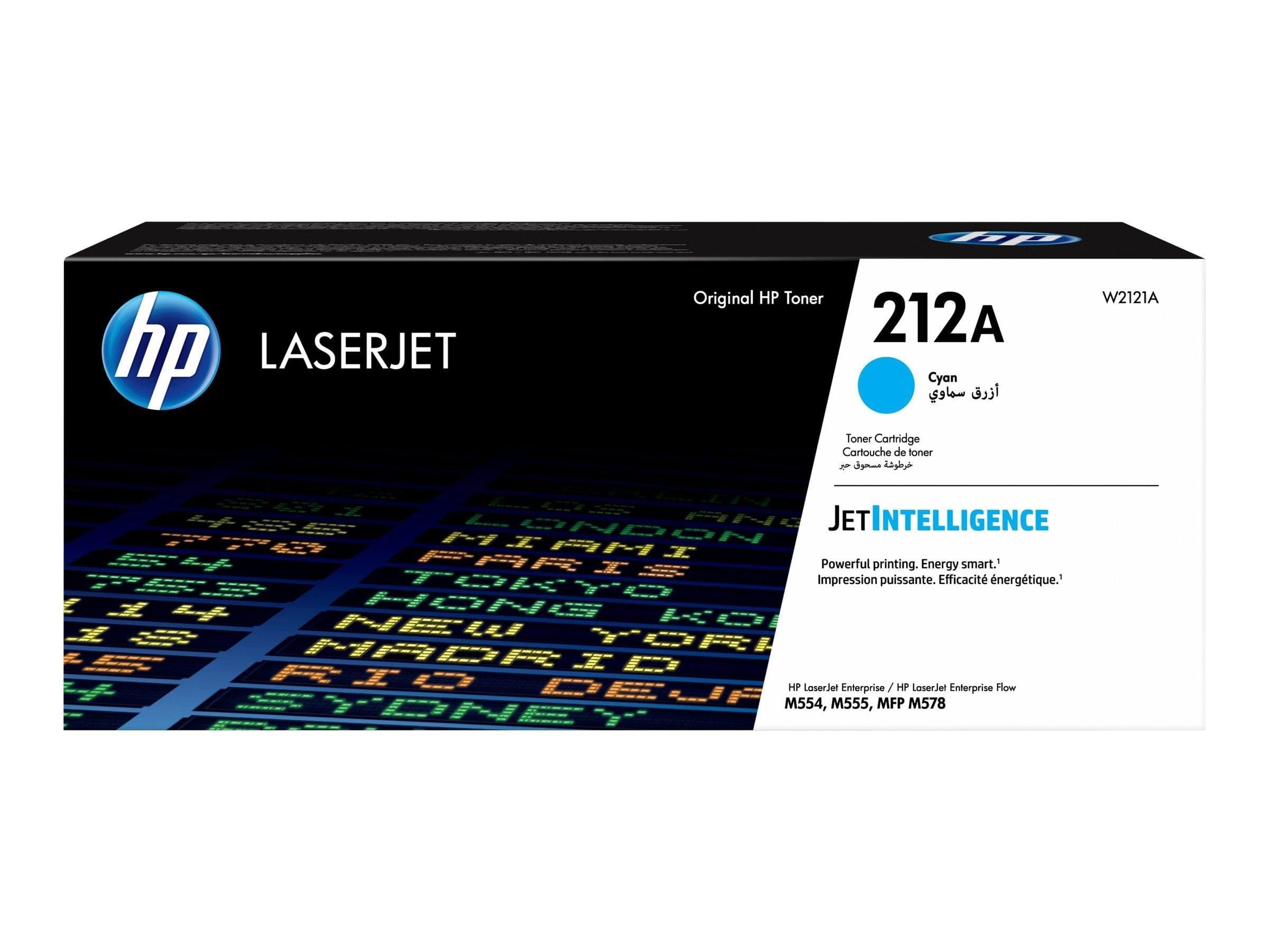 HP 212a / W2121a Cyan Toner - Druckerzubehoer Tinte Toner