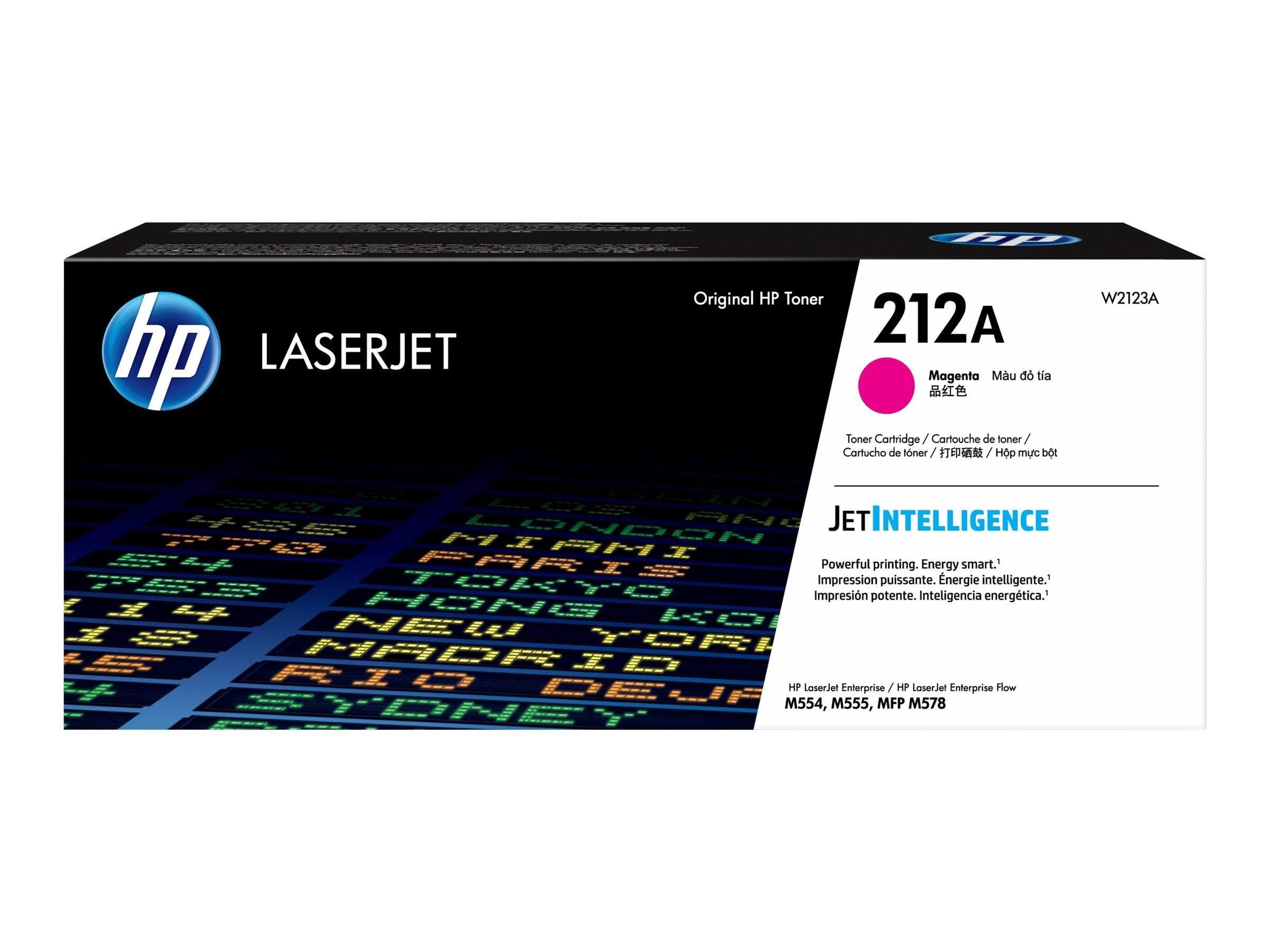 HP 212a / W2123a Magenta Toner - Druckerzubehoer Tinte Toner
