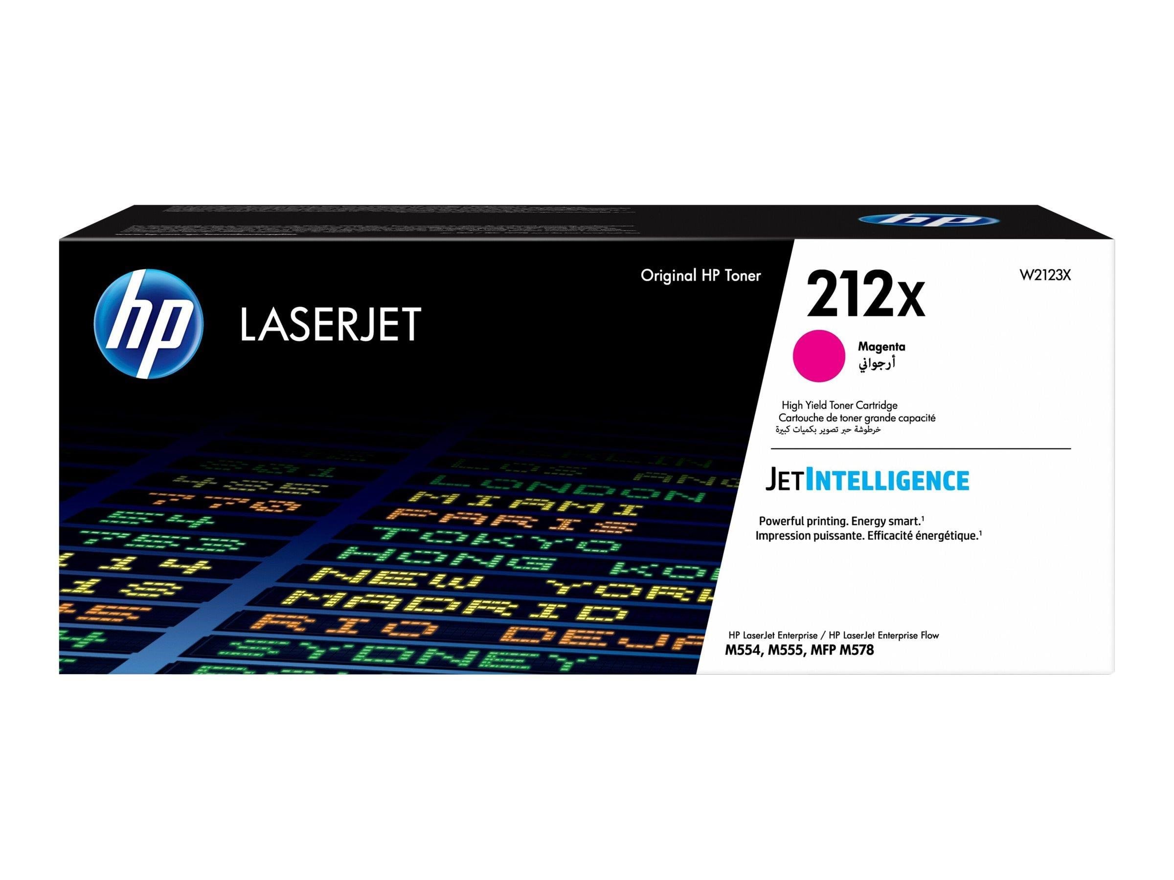 HP 212x / W2123x High Yield Magenta Toner - Druckerzubehoer Tinte Toner