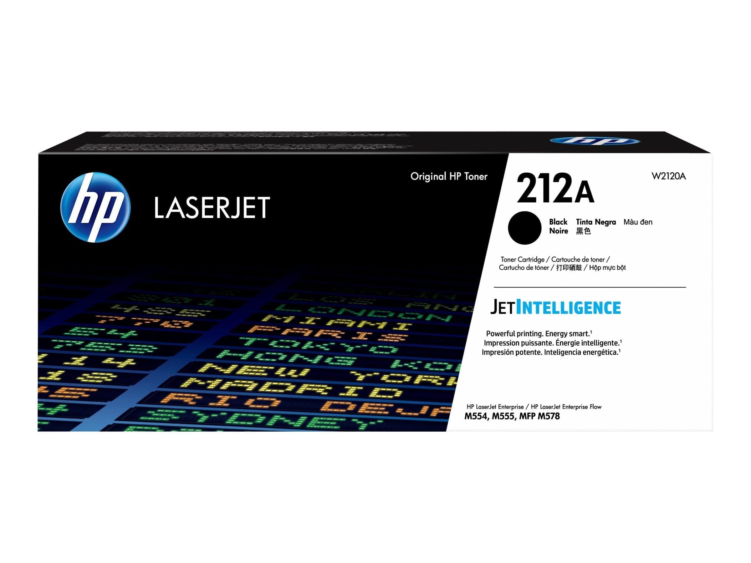 HP 212a / W2120a Black Toner - Druckerzubehoer Tinte Toner