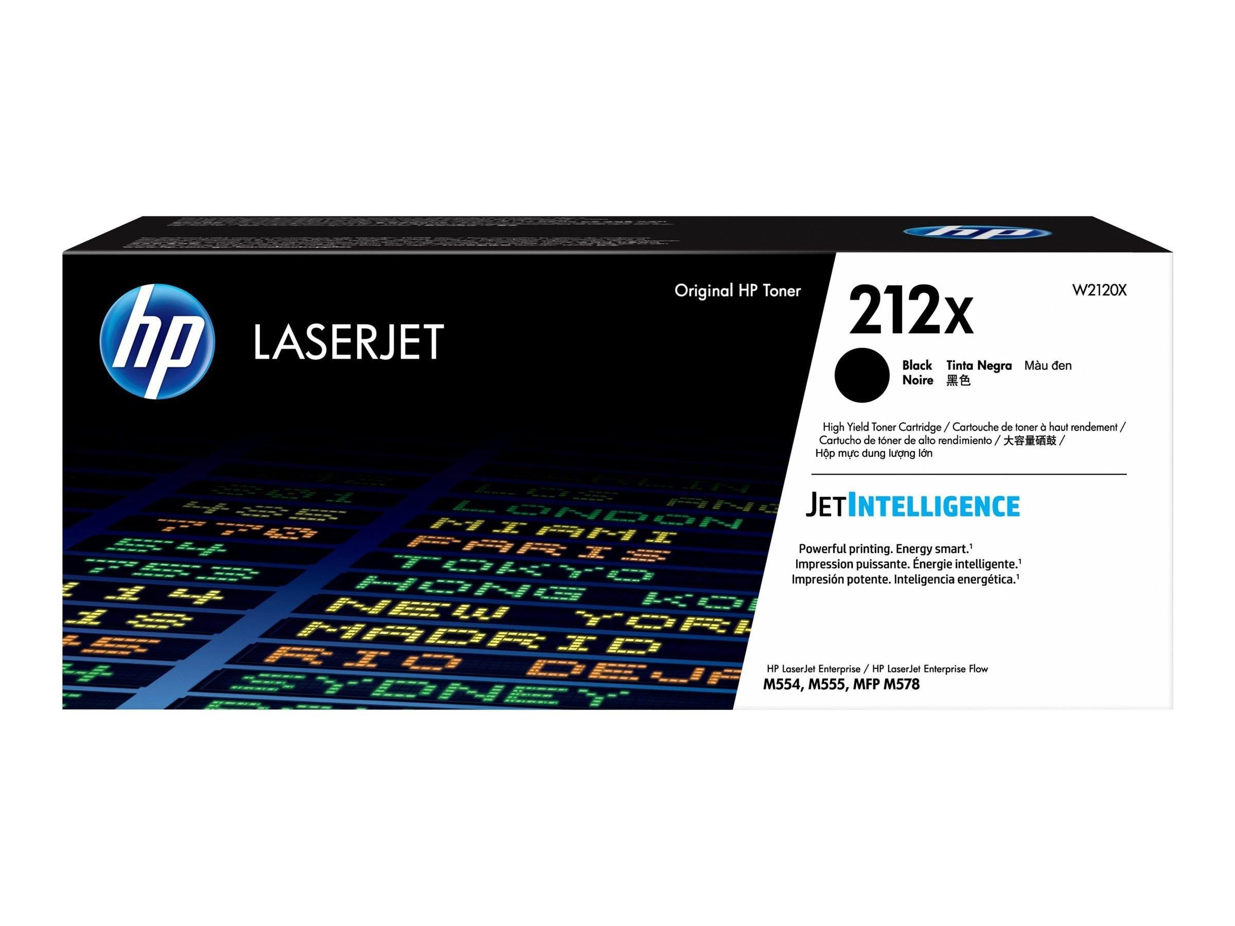 HP 212x / W2120x High Yield Black Toner - Druckerzubehoer Tinte Toner Schwarz