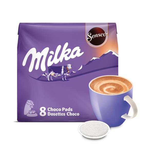 Senseo Pads Milka - 8 Pcs - Kaffeezubereitung