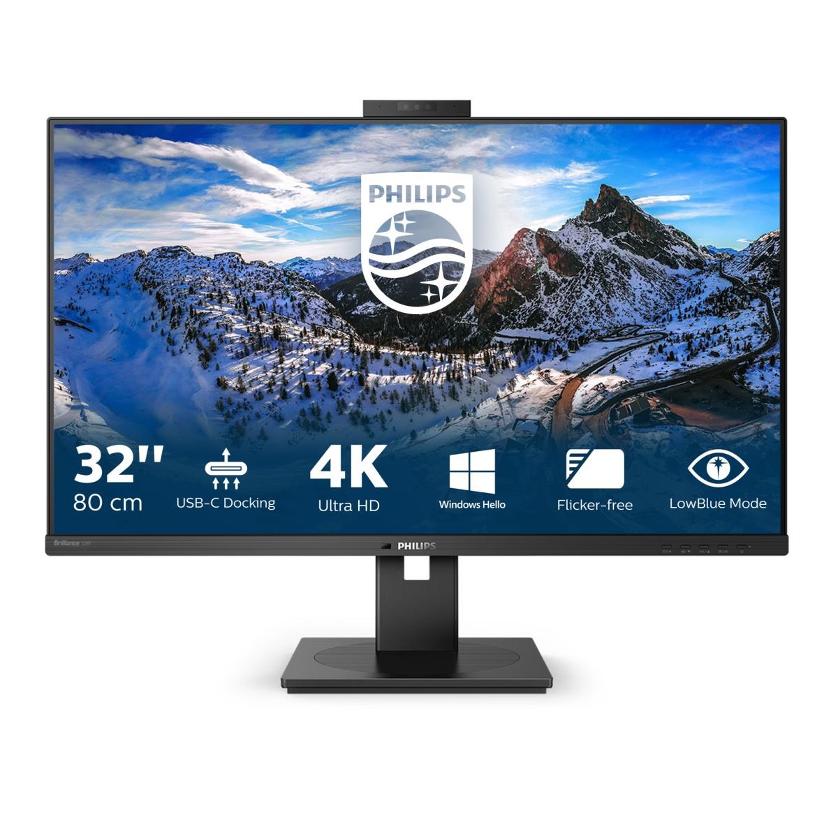 32" Philips P-line 329p1h - 3840x2160 (4K) - 60hz - Ips - 90w Usb-c - Bildschirm