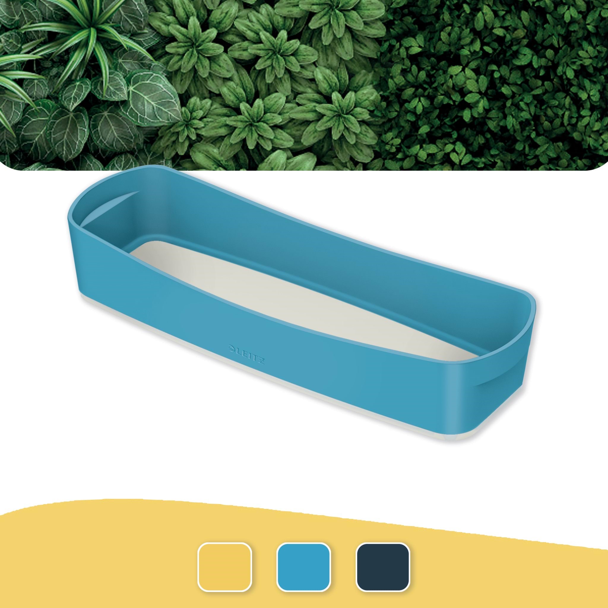 Leitz Mybox Cosy Aufbewahrungsschale Länglich Sanftes Blau - Archivierung Und Aufbewahrung 52650061