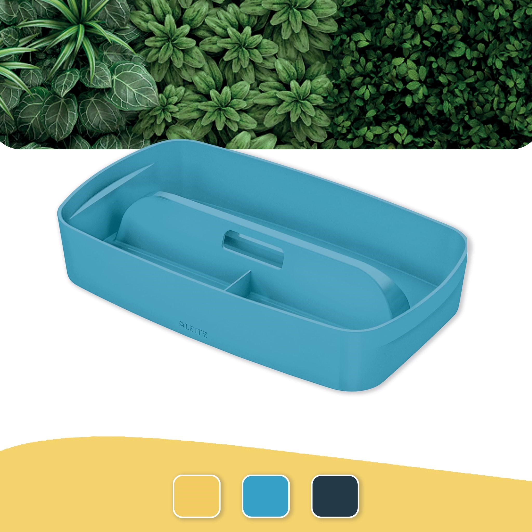 Leitz Mybox Cosy Organiser Klein Mit Griff, Aufbewahrungsbox Sanftes Blau - Archivierung Und Aufbewahrung 52660061