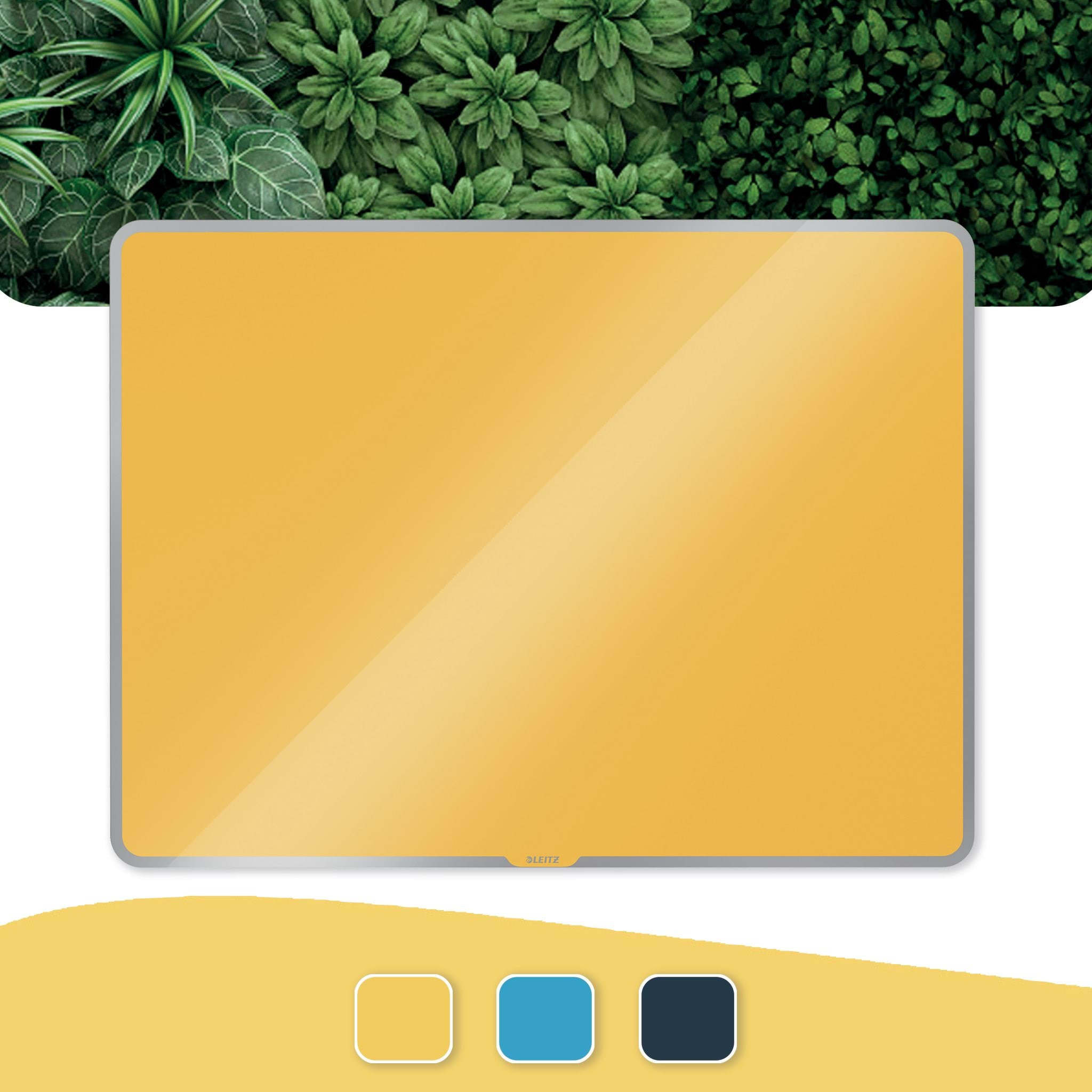 Leitz Cosy Whiteboard Aus Glas 60 x 80 cm Warmes Gelb - Konferenz Und Praesentation 70430019