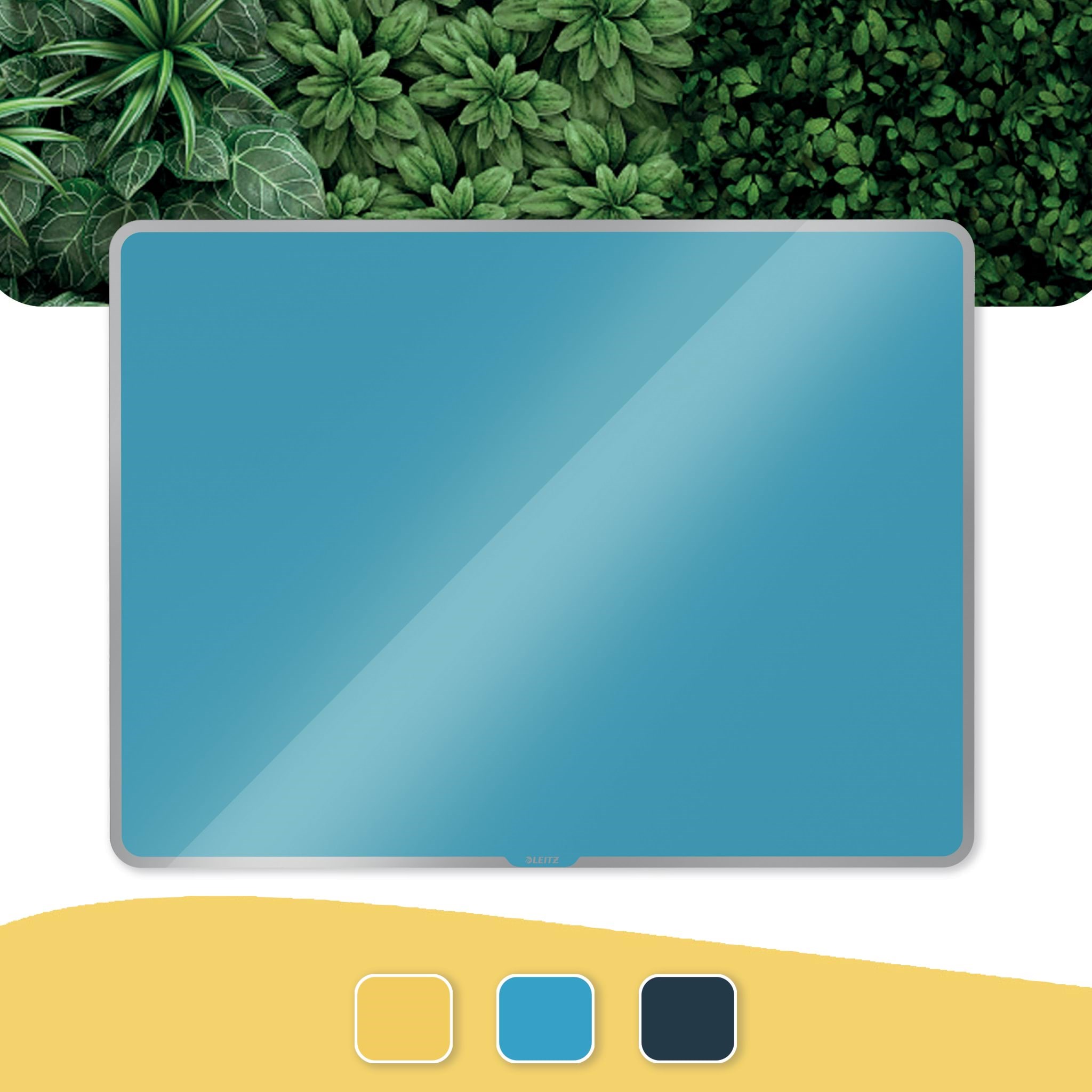 Leitz Cosy Whiteboard Aus Glas 60 x 80 cm Sanftes Blau - Konferenz Und Praesentation