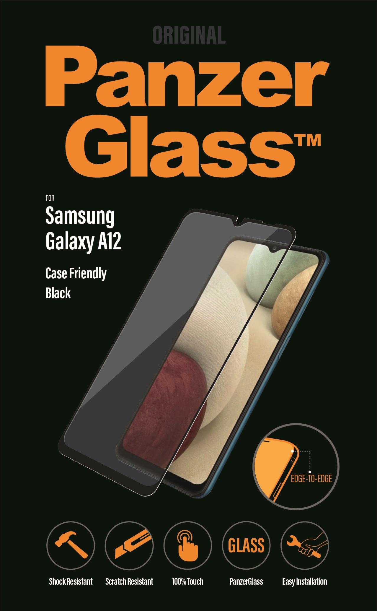 Panzerglass Screen Protector Samsung Galaxy A12 - Handys Schutzfolie