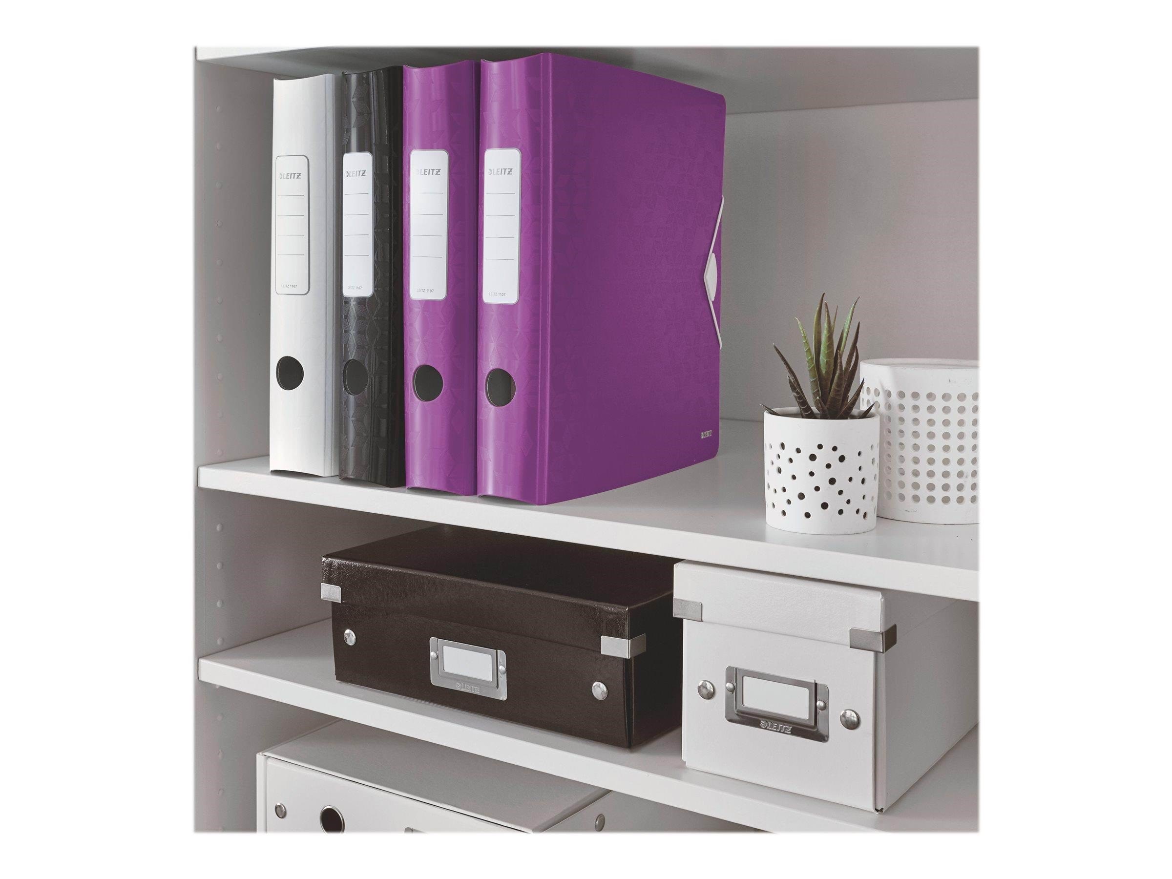 Leitz Qualitäts-ordner 180° Active Wow Violett - Briefordner Und Ringmappen