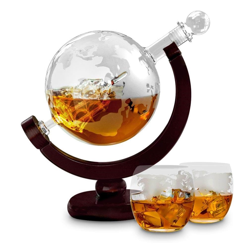 Mikamax Globe Decanter Set - Gadget