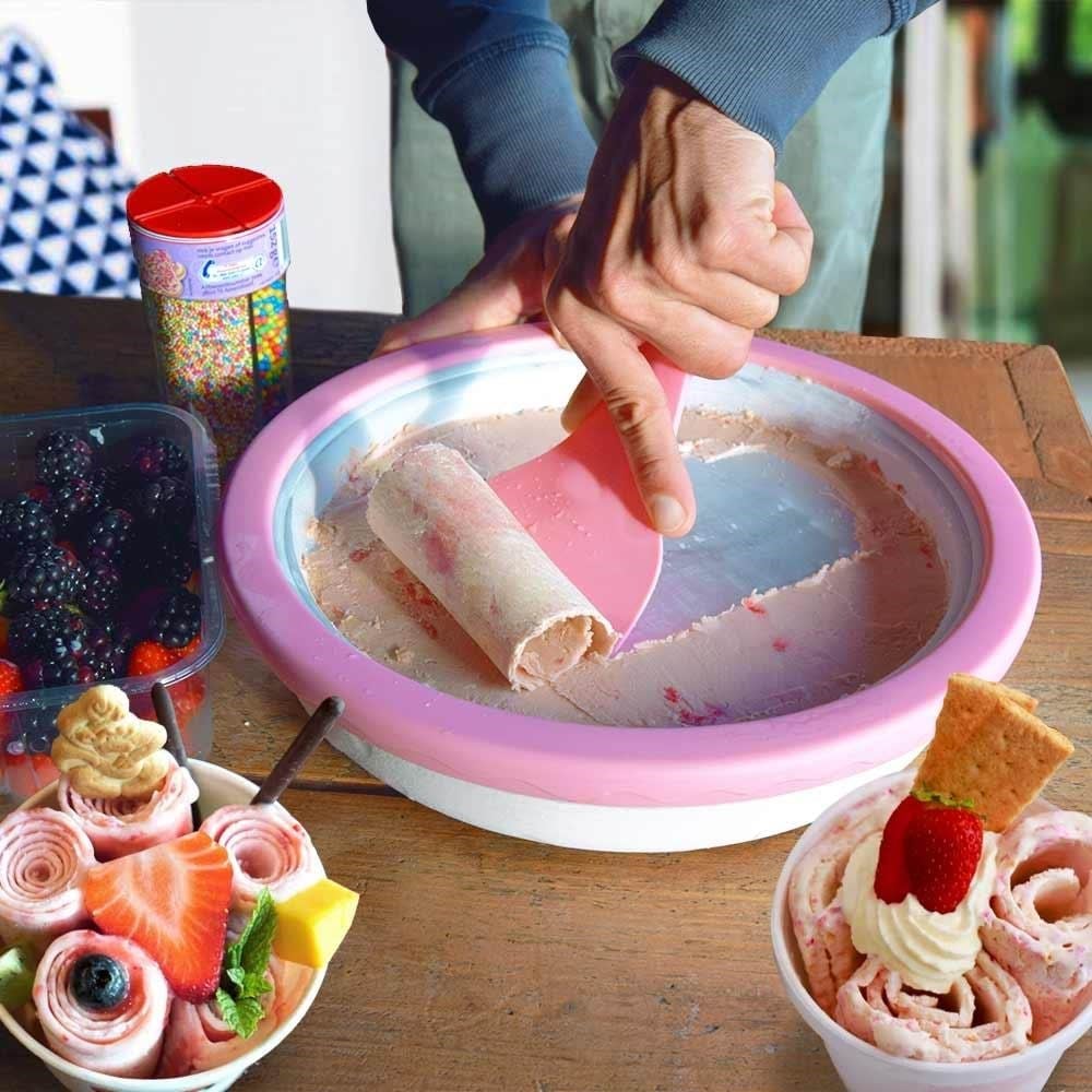 Mikamax Rolling Ice Cream Grill - Gadget