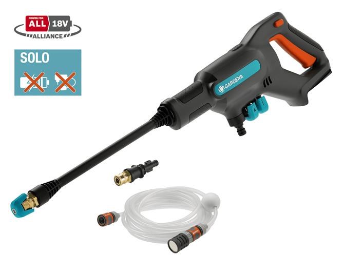 Gardena Hochdruckreiniger Battery Medium-pressure Washer Aquaclean 24/18v P4a Solo