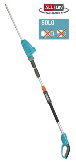Gardena Battery Telescopic Hedge Trimmer Ths 42/18v P4a Solo - Heckenschere