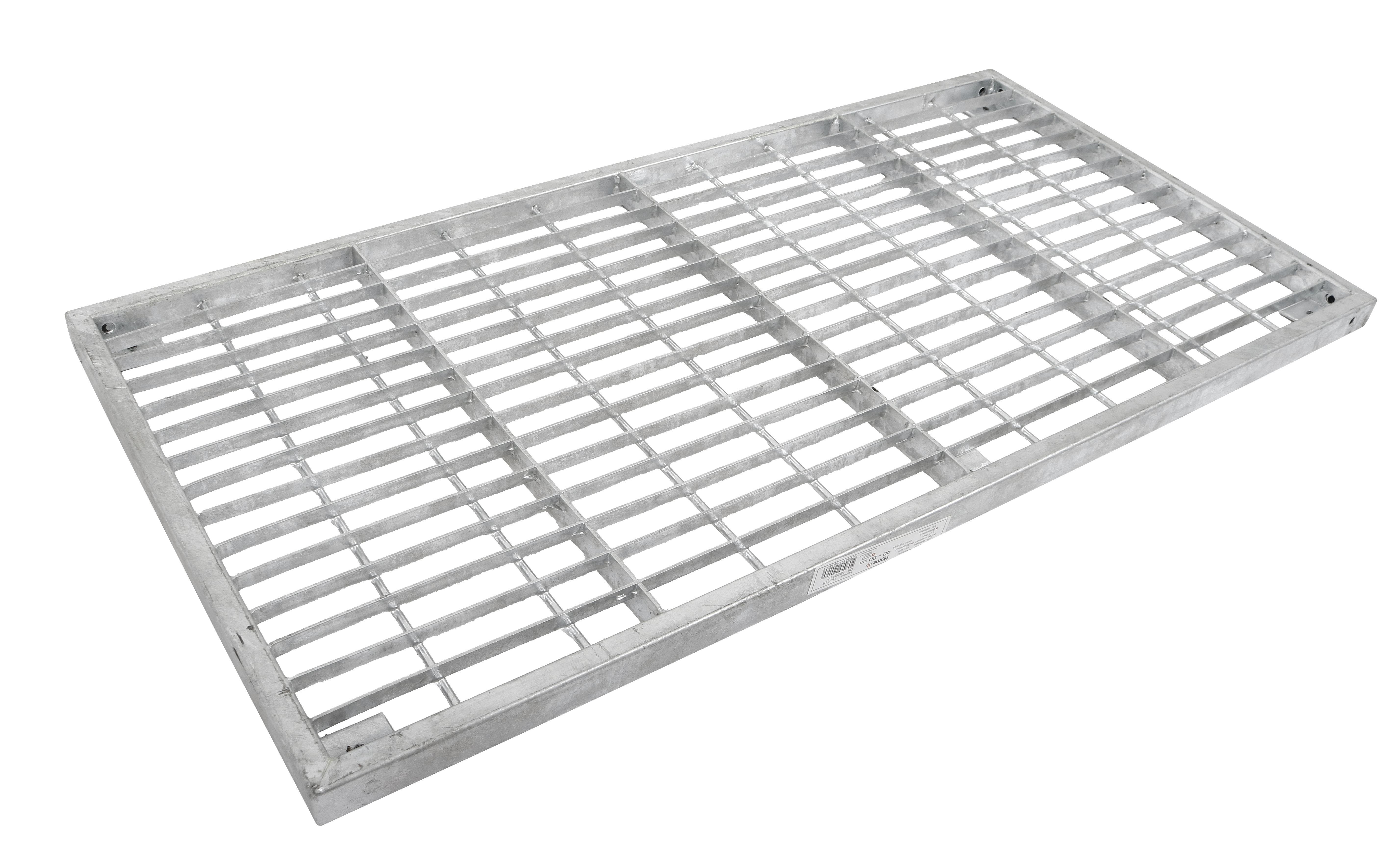 Home>it Doorstep Grid Rectangular - Galvanised - Einrichtung 19018