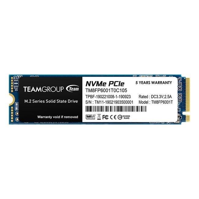 Team Group Mp33 Ssd - 1tb - M.2 2280 (80mm) Pcie 3.0 Schwarz Tm8fp6001t0c101