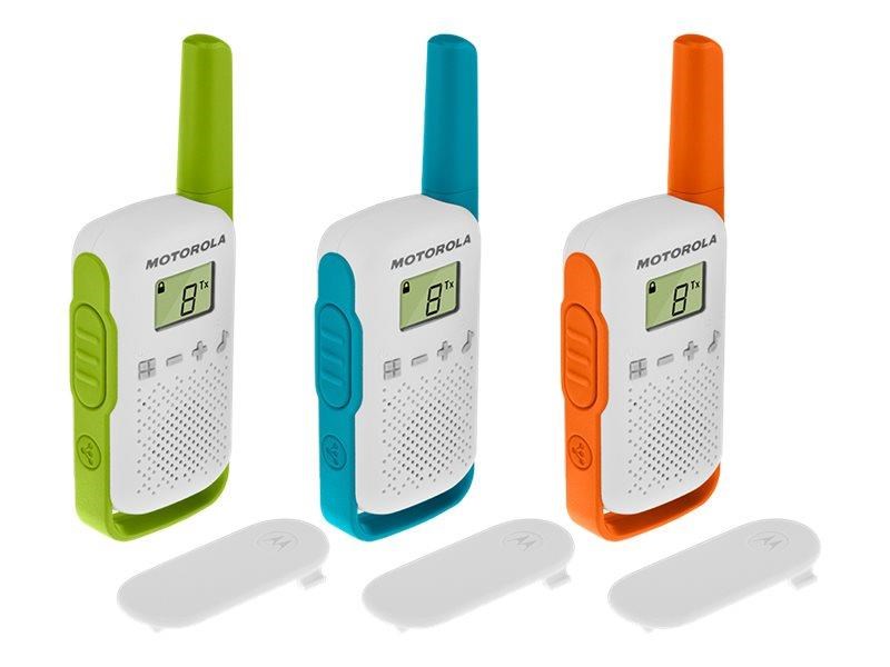 Motorola Talkabout T42 - Triple Pack - Walkie Talkie B4p00811mdkmaw