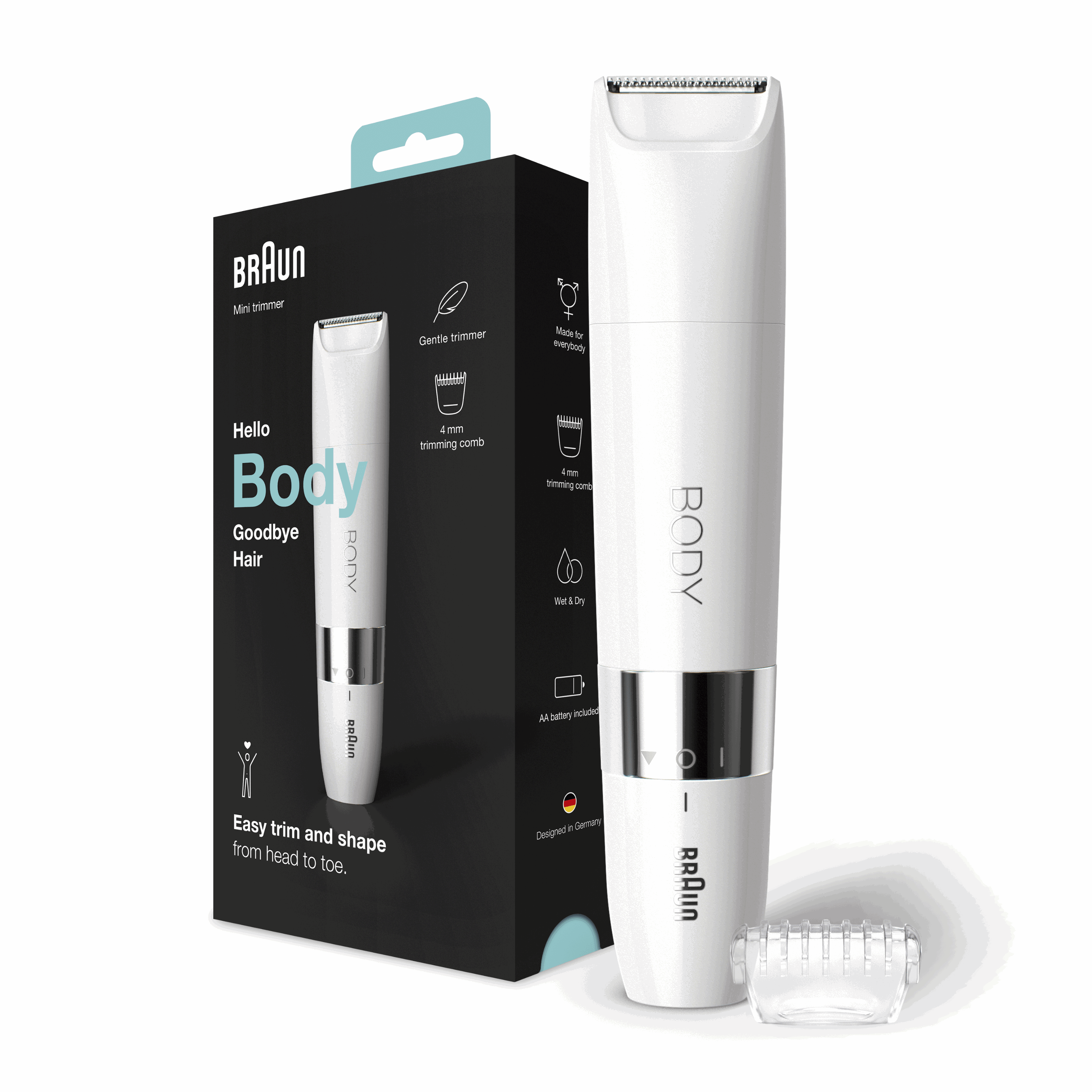 Braun Body Trimmer Bs1000 - Haarschneidegeraete