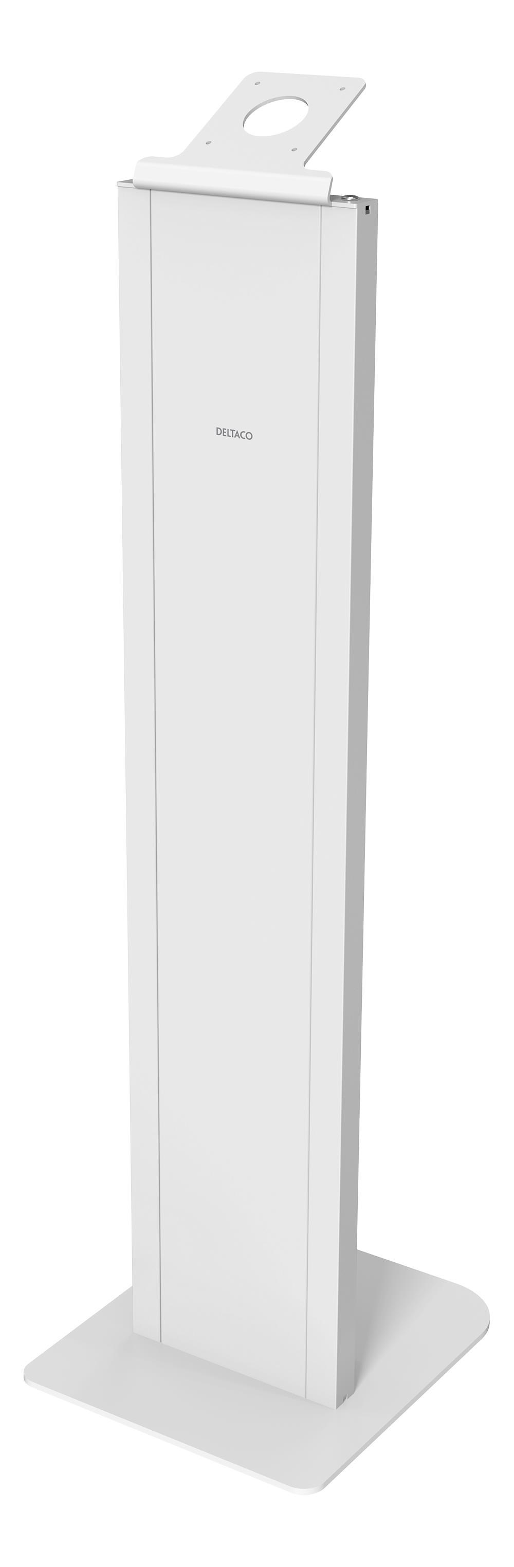 Deltaco Office Floor Stand For Tablet With Built-in Cabinet - Monitorhalterung Arm-0513