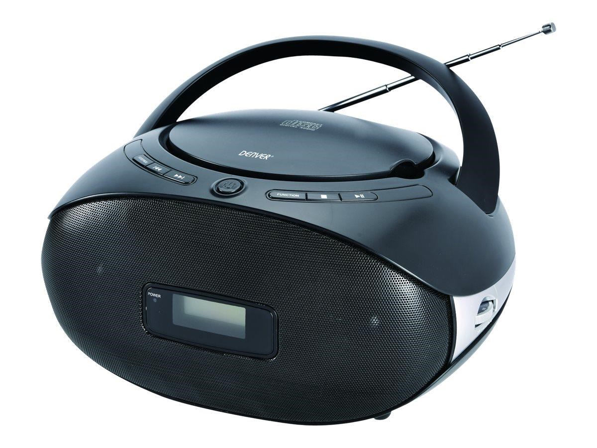 Denver Tc-29 - Boombox - CD - FM - Stereo - Dab Netzwerk Und Radiowecker