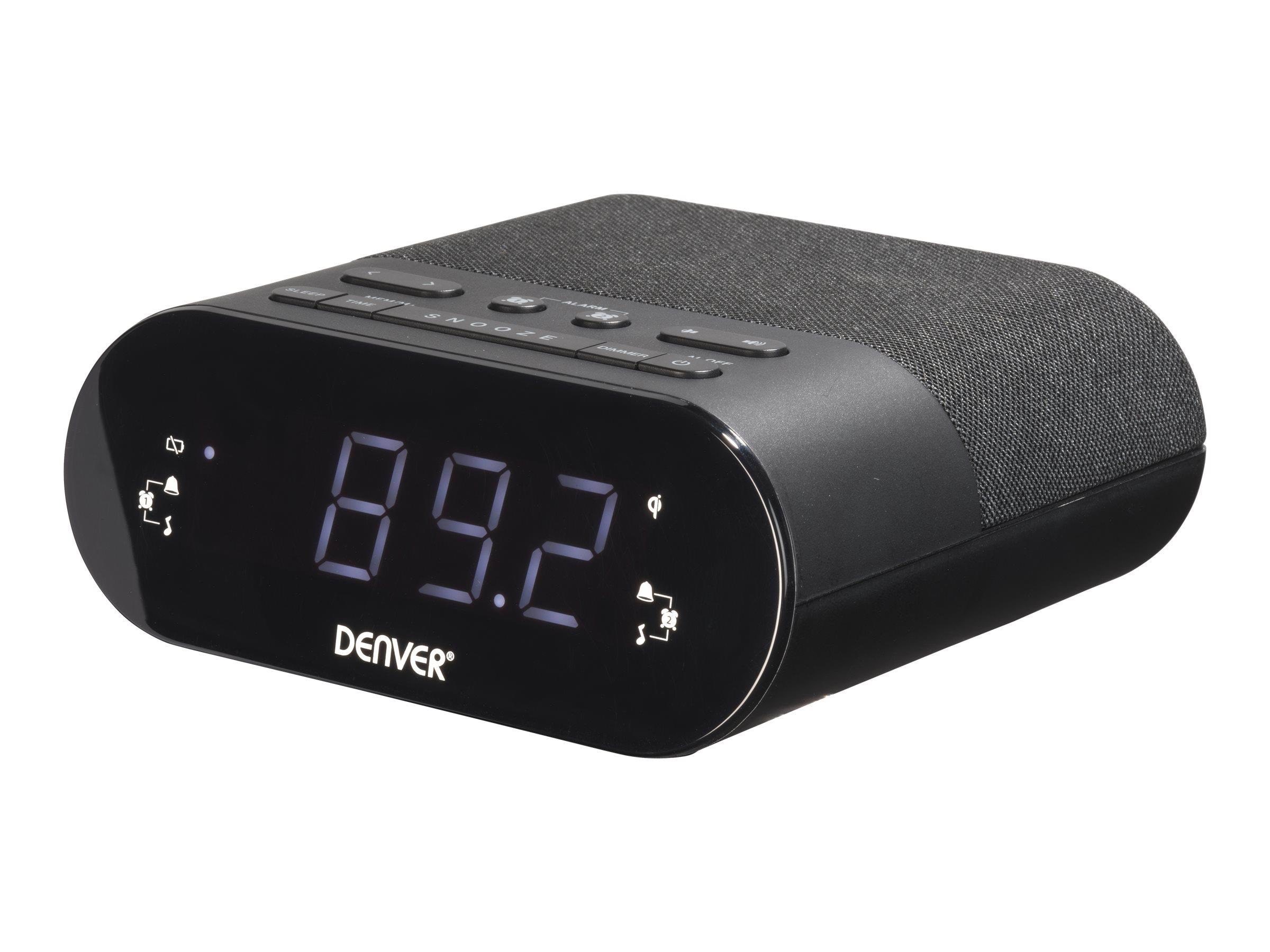 Denver Crq-107 - Clock Radio - FM - Dab Netzwerk Und Radiowecker