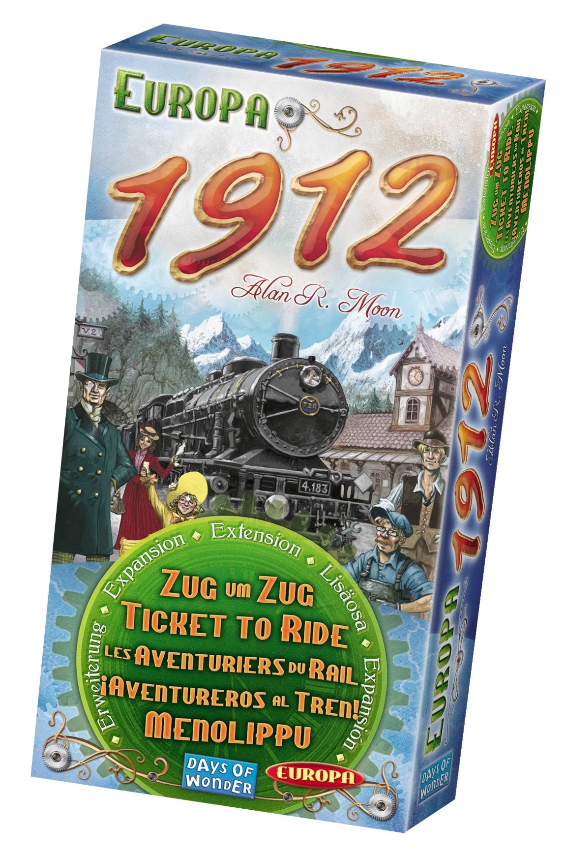Ticket to Ride Europa 1912 (Nordic/de/uk) - Brettspiele