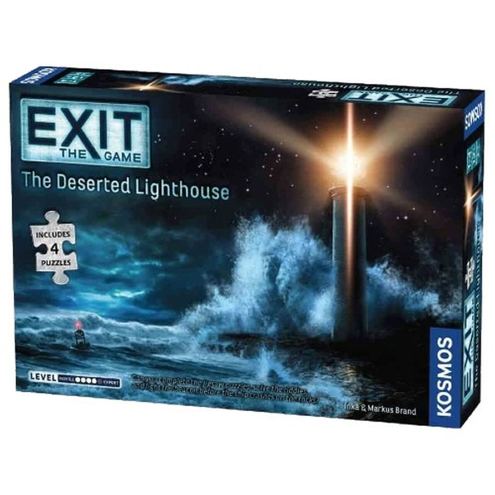 Kosmos Exit + Puzzle: The Deserted Lighthouse (EN) - Brettspiele