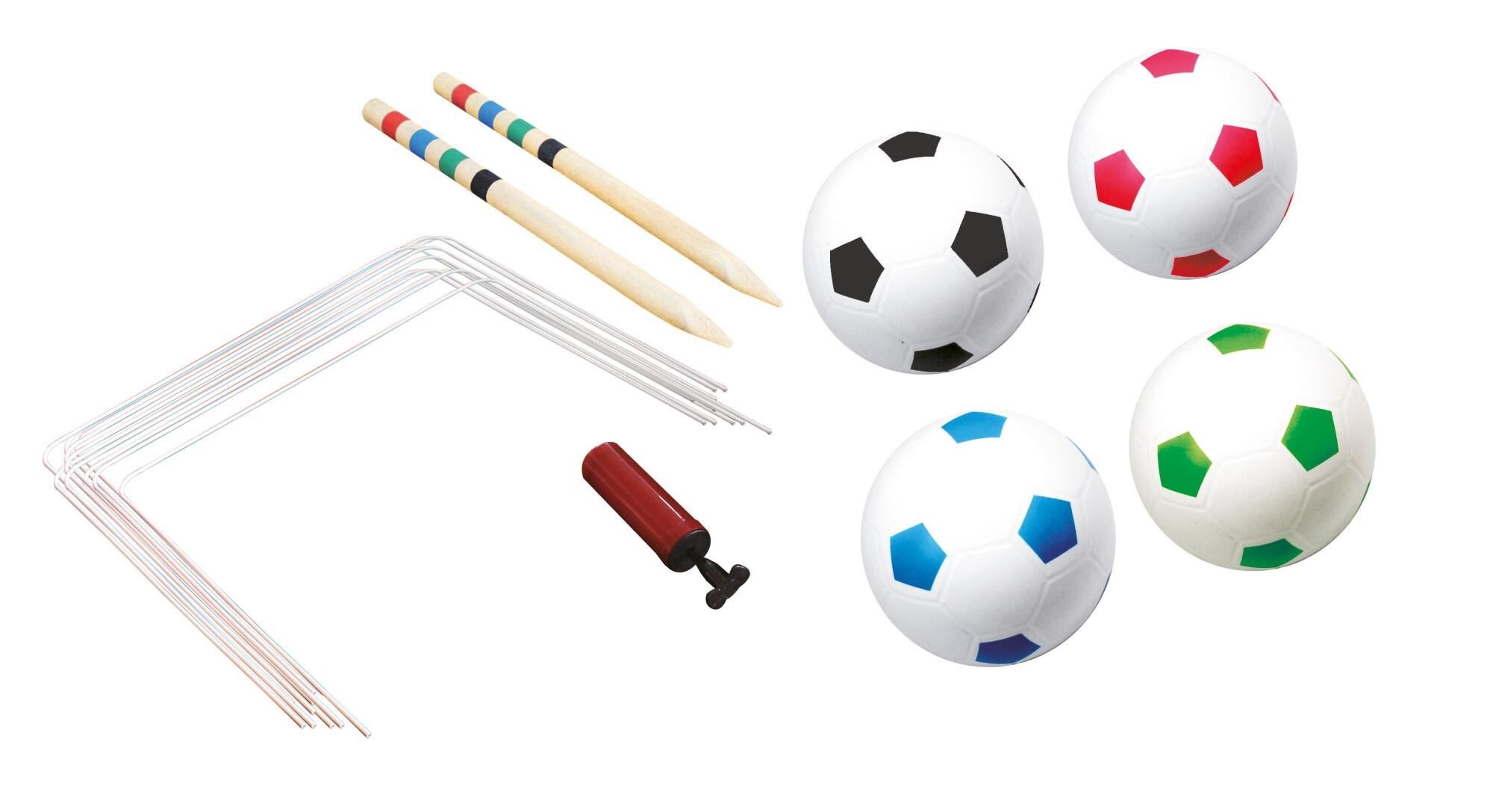 Football Croquet - Gartenspiele