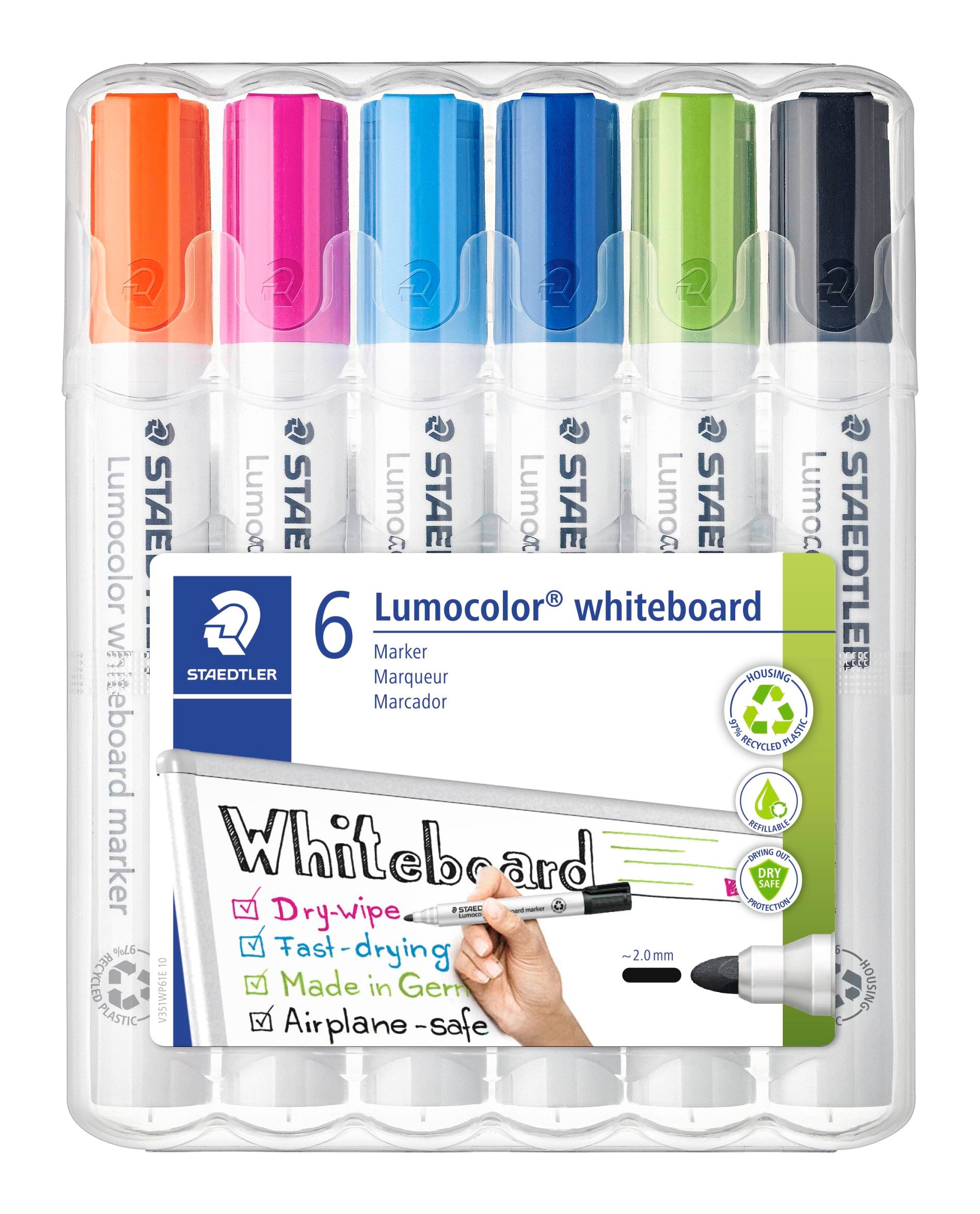 Staedtler Whiteboard Marker Lumo. 6pcs.Box - Konferenz Und Praesentation