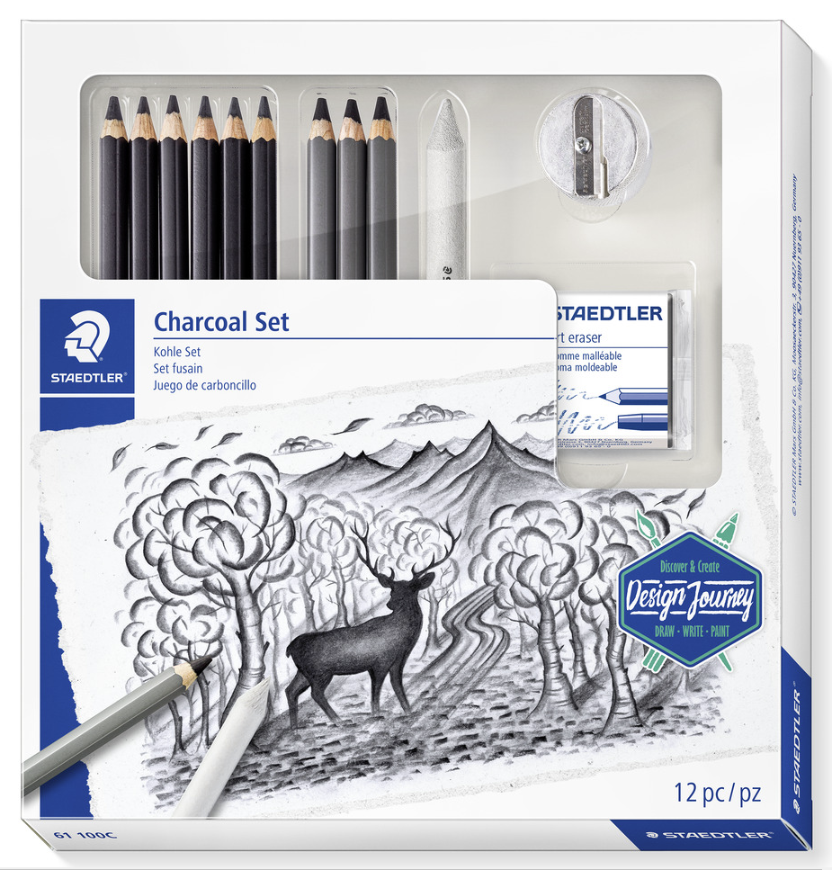 Staedtler Mixed Charcoal Set 100% Pefc - Utensilien Zum Schreiben Und Zeichnen