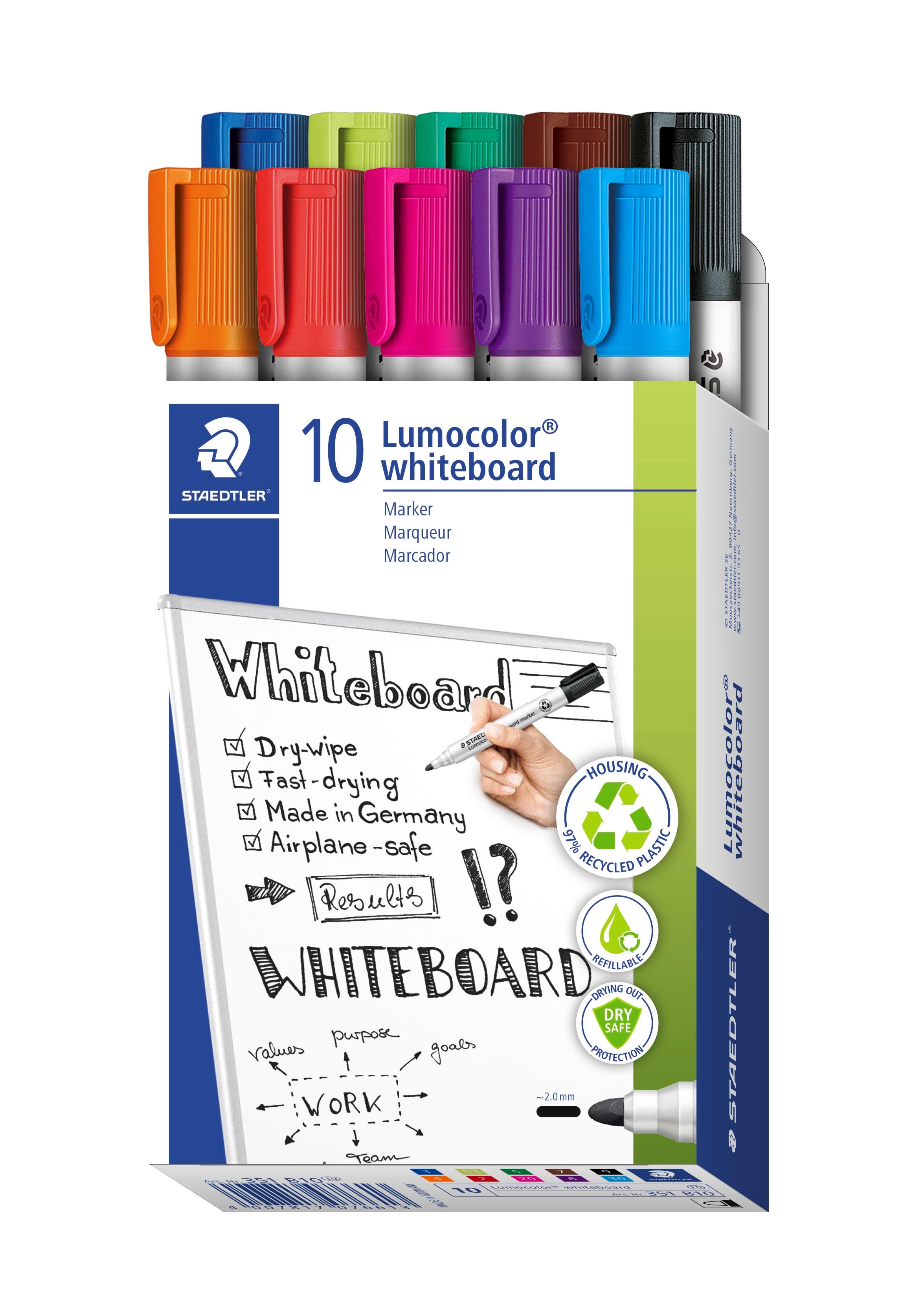 Staedtler Whiteboard Marker Lumocolor Assort - Konferenz Und Praesentation 351 B10