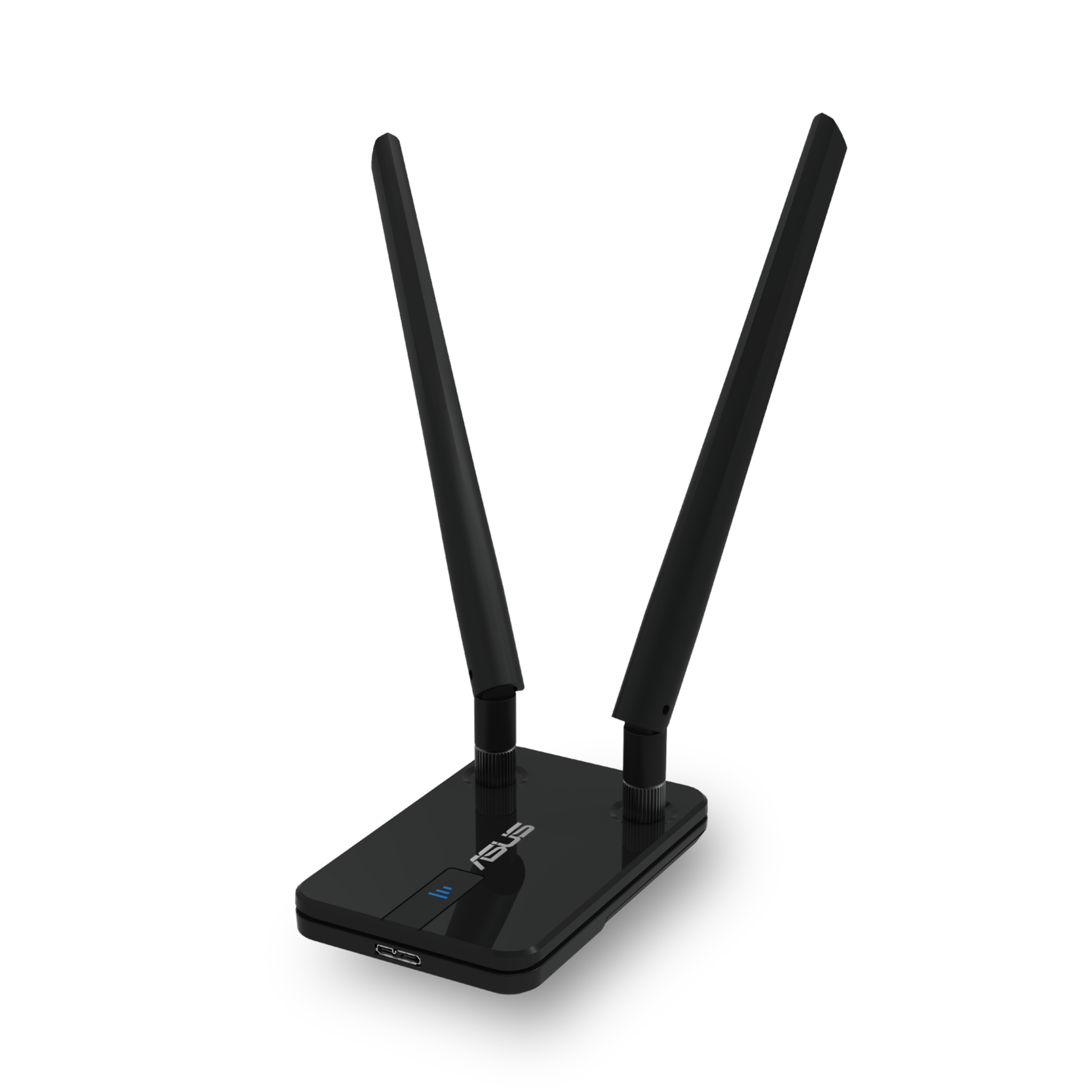 Asus Usb-ac58 - Usb 3.0 -Wi-fi 5 - 2.4/5 Ghz - Netzwerkadapter Netzkarte Druckserver Usw 90ig06i0-bm0400