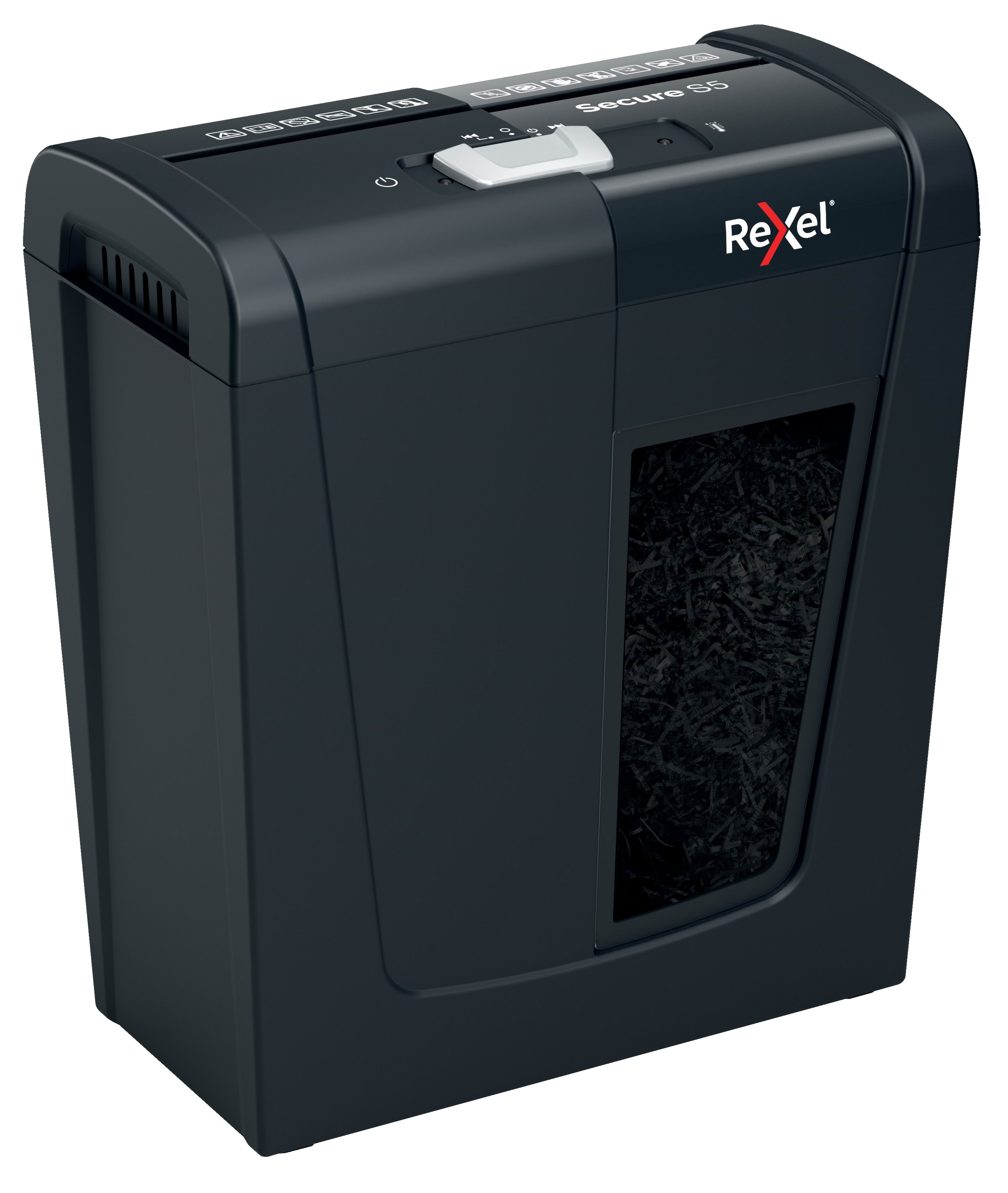 Rexel Secure S5 Aktenvernichter, Streifenschnitt, P2, 5 Blatt - Makulatoren Aktenvernichter 2020121eu
