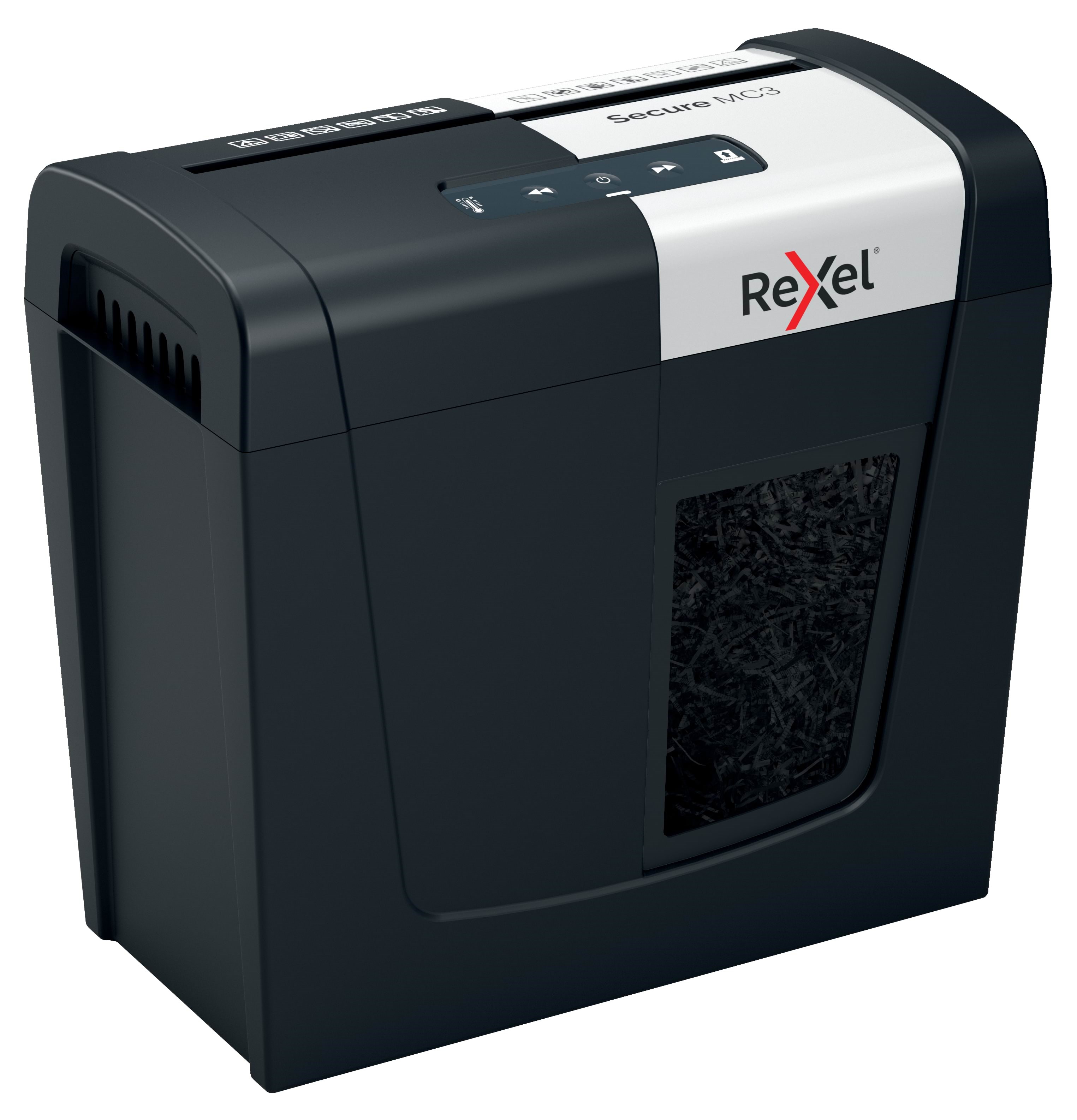 Rexel Secure Mc3 Whisper-shred Aktenvernichter, Mikroschnitt, P5, 3 Blatt - Makulatoren Aktenvernichter