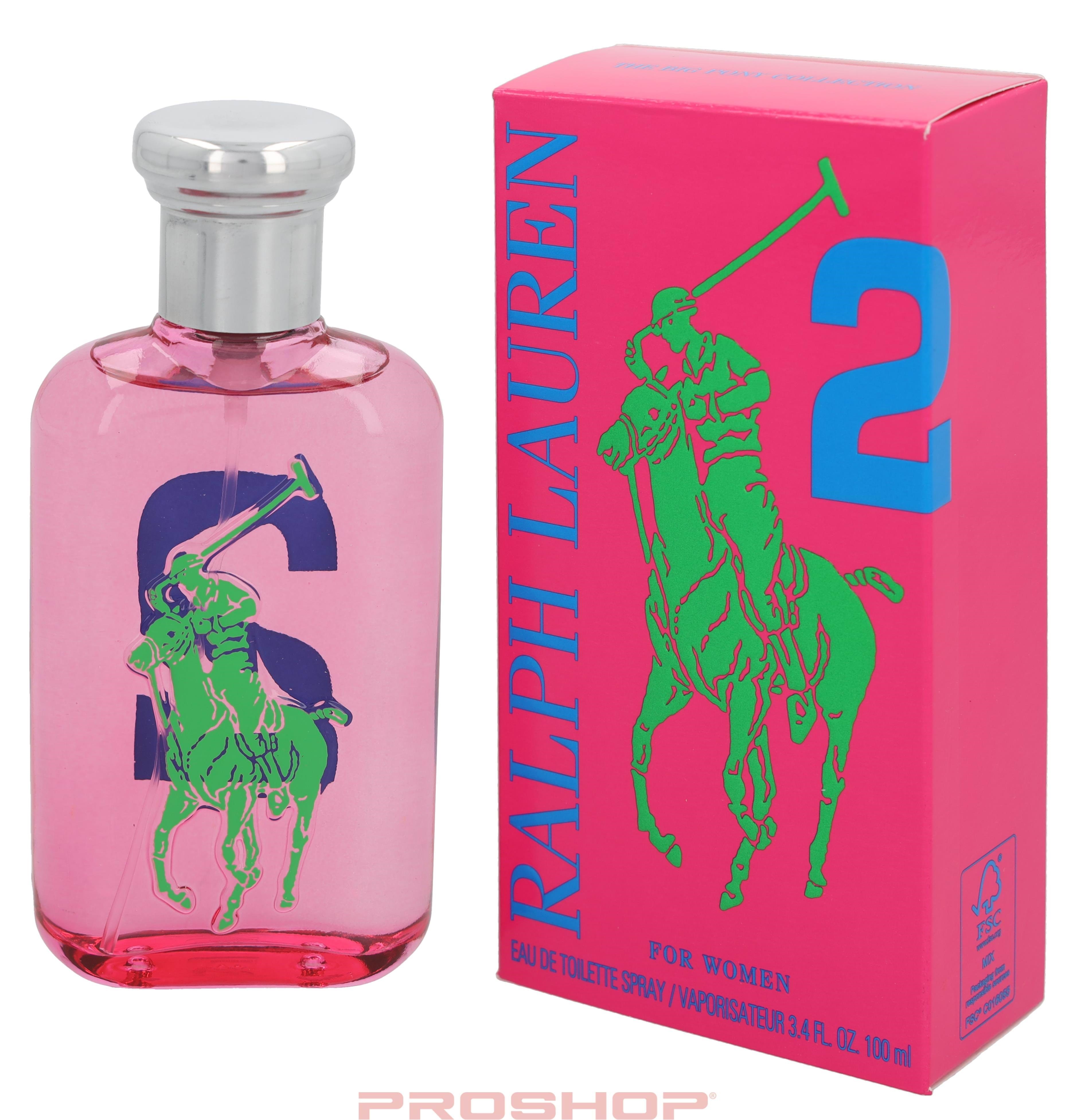 Ralph Lauren Big Pony 2 Pink Edt - 100ml - Parfuem Und Duefte 3605972386021