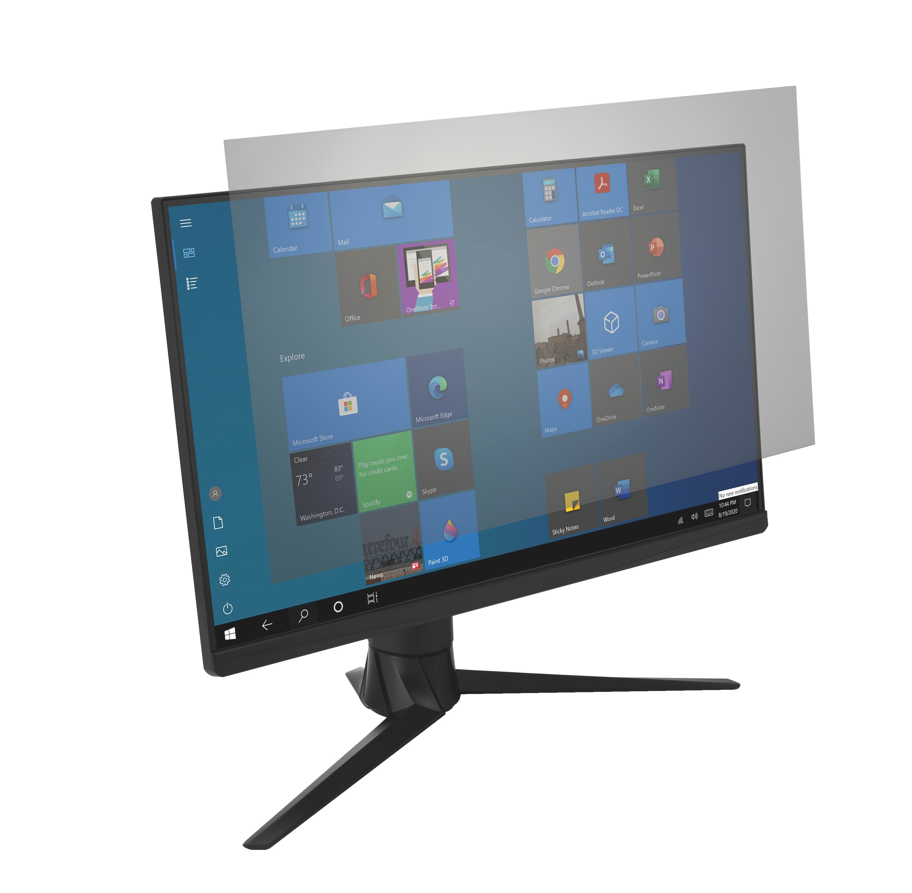 Kensington 24" Blendschutz- Und Blaulichtfilter Für Monitore Mit 16:10 Format - Systemzubehoer 627559