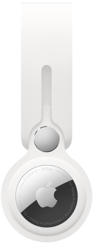 Apple Airtag Loop - White - Handys Anderes Zubehoer
