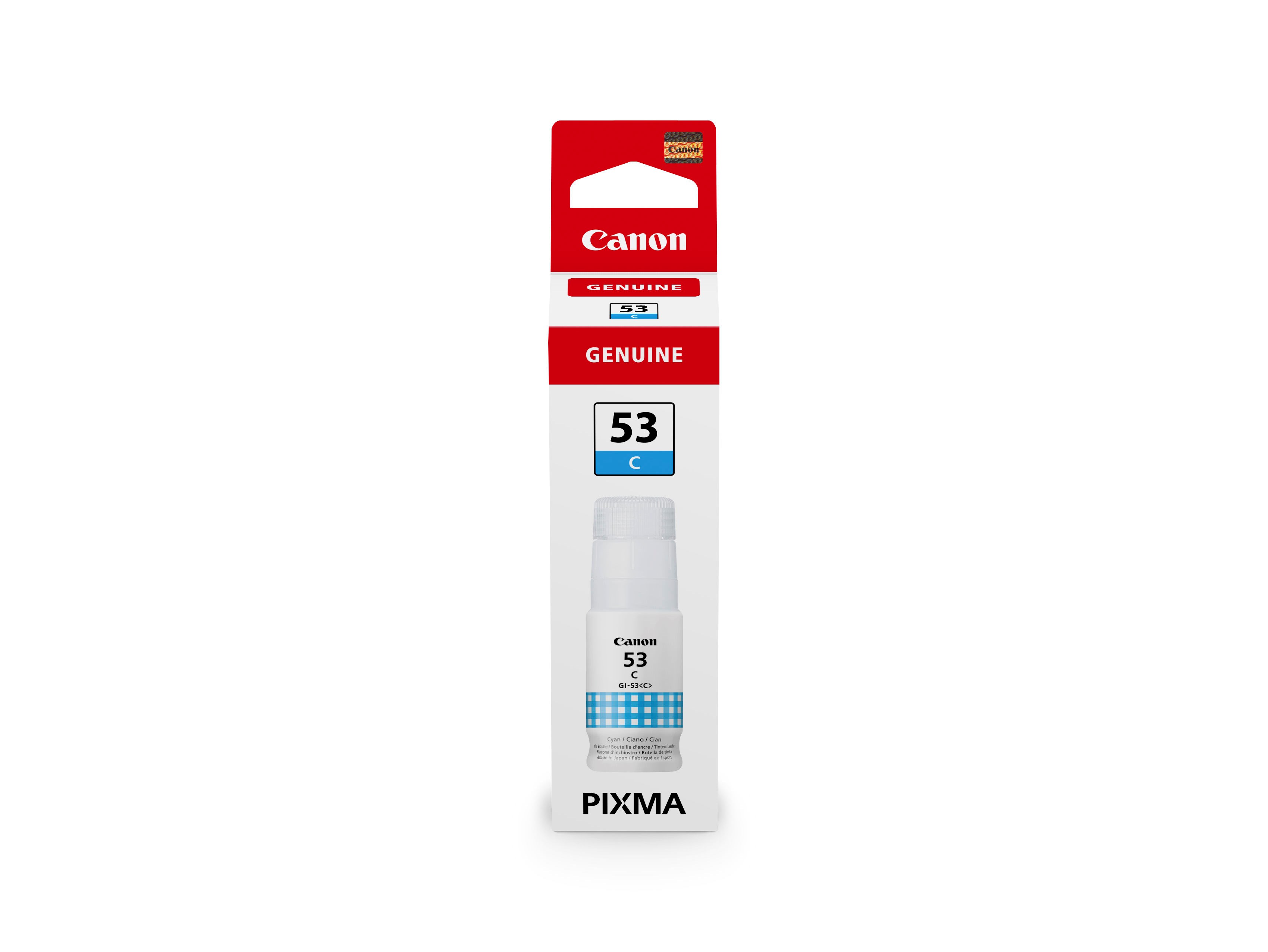 Canon Gi-53 / 4673c001 Cyan Refil - Druckerzubehoer Tinte Toner