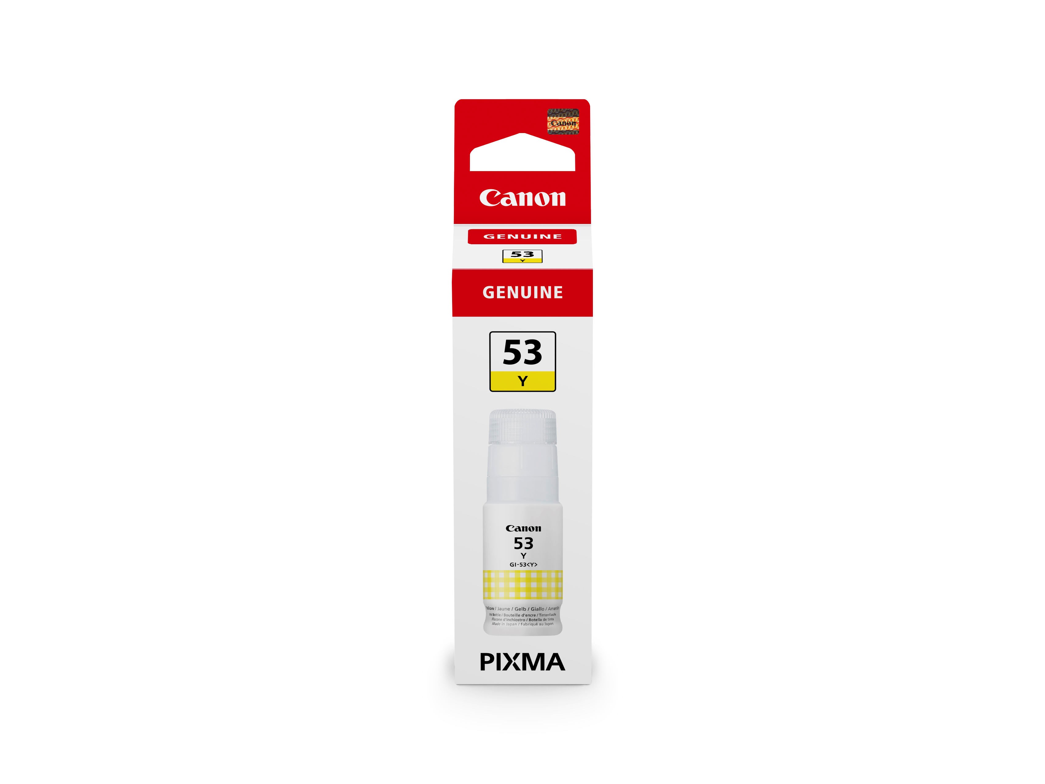 Canon Gi-53 / 4690c001 Yellow Refil - Druckerzubehoer Tinte Toner Gelb
