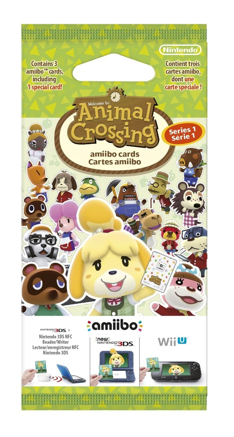 Nintendo Amiibo Card: Animal Crossing: Happy Home Designer Amiibo Card Pack - Series 1 - Gaming Zubehoer