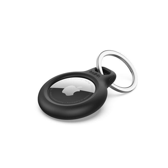 Belkin Secure Holder With Keyring - Airtag - Black - Handys Anderes Zubehoer F8w973btblk