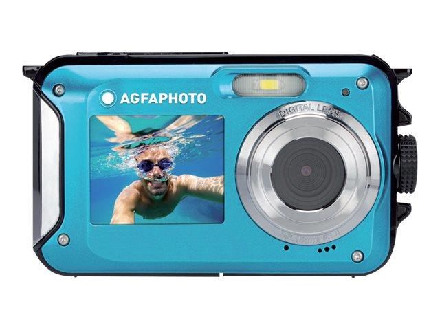 Agfa Photo Realishot Wp8000 - Waterproof Compact Digital Camera - Silver - Digital Kameras Blue Wp8000bl