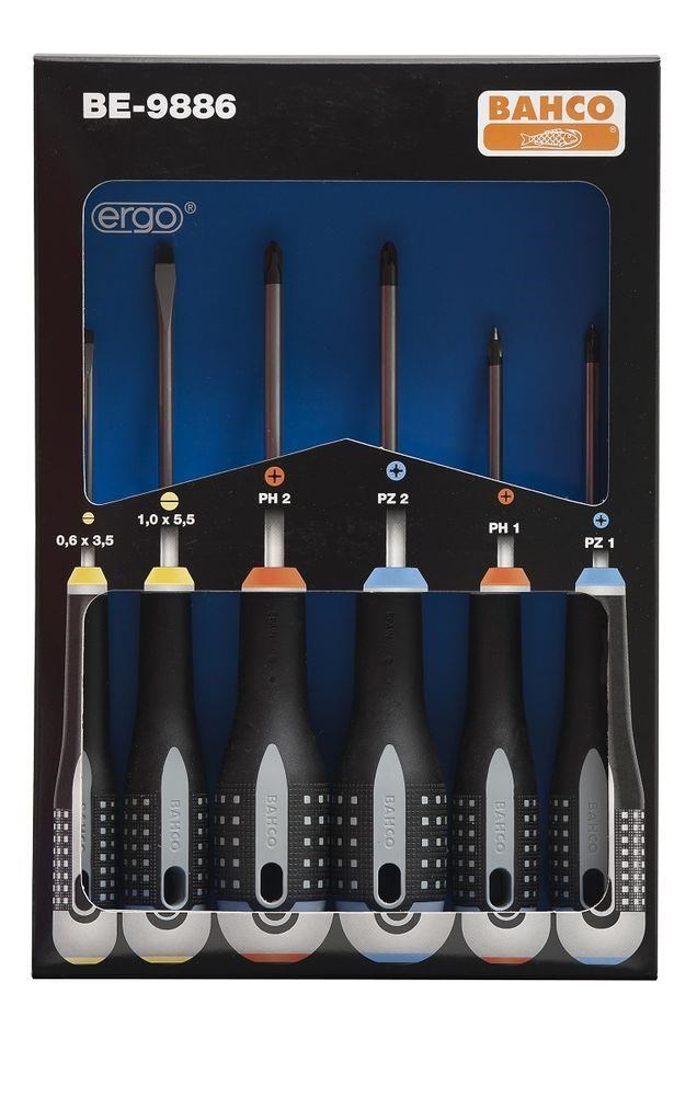 Bahco Screwdriver Ergo Set - Handwerkzeuge Be-9886