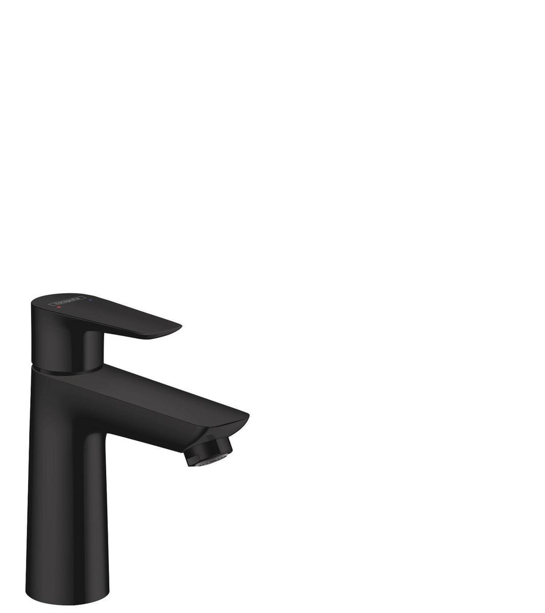 Hansgrohe Talis e Single Lever Basin Mixer 110 Without Waste Matt Black - Mischbatterien Und Armaturen 71712670