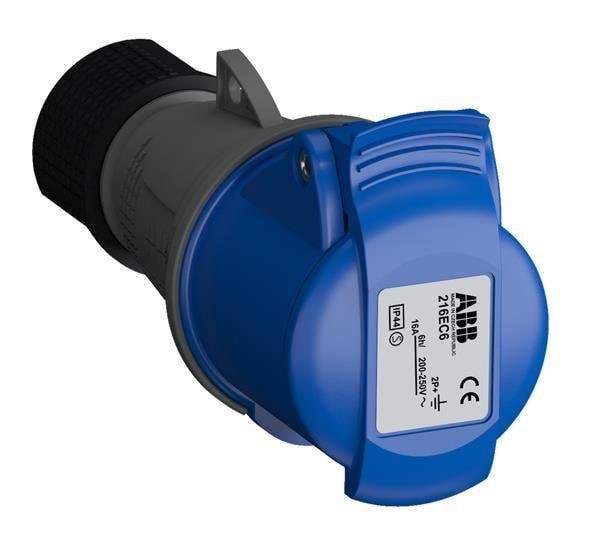 Abb Industrial Connectors 2p+e 16a 200 ... 250 v 216ec6 - Verschiedene Elektrische Produkte