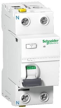 Schneider Electric Acti9 Iid Residual Current Circuit Breaker 2p 40 a 30 ma Type a - Komponenten Fuer Schaltkaesten Und Schraenke