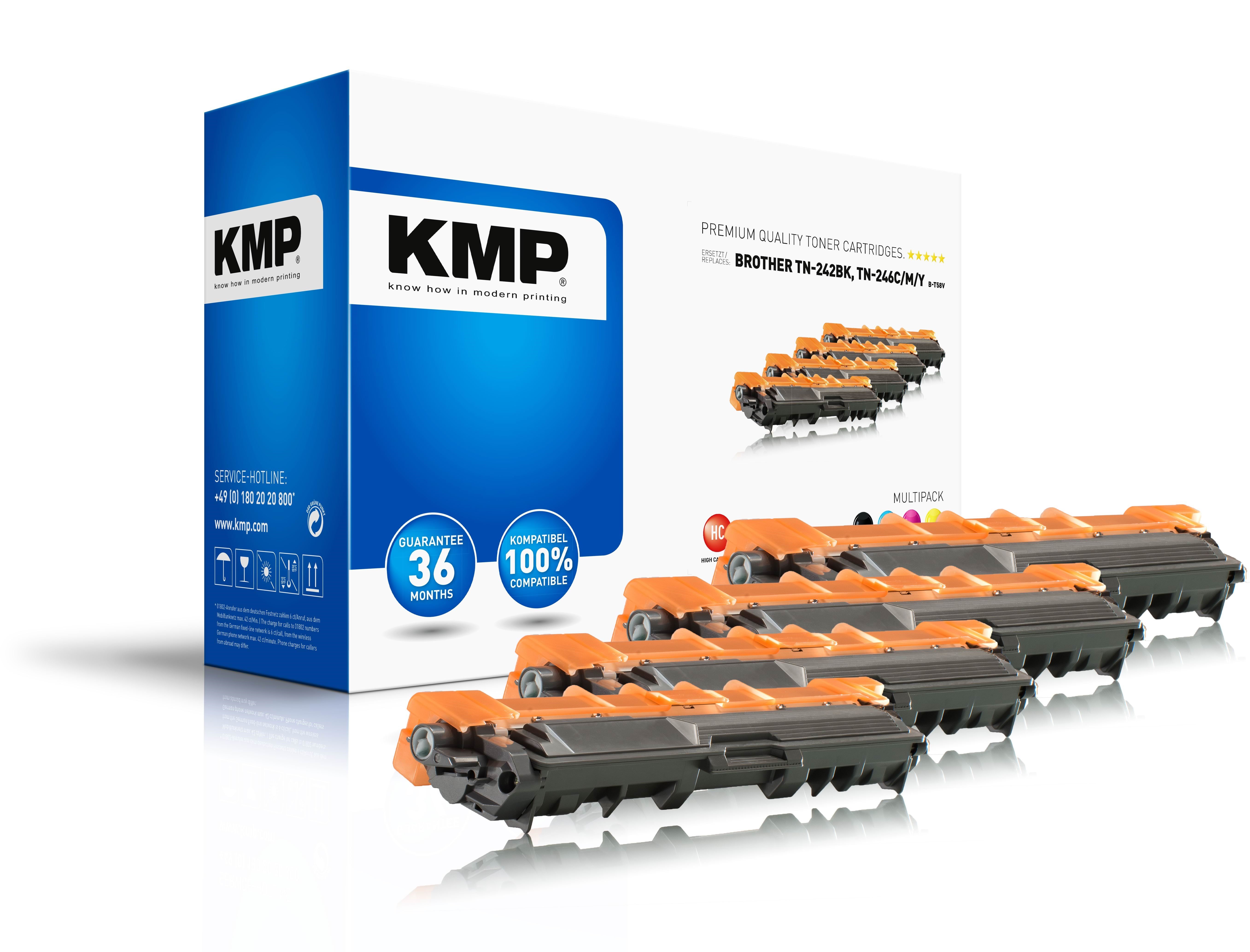Kmp Tn-242 Multipack Bk/c/m/y - Druckerzubehoer Tinte Toner
