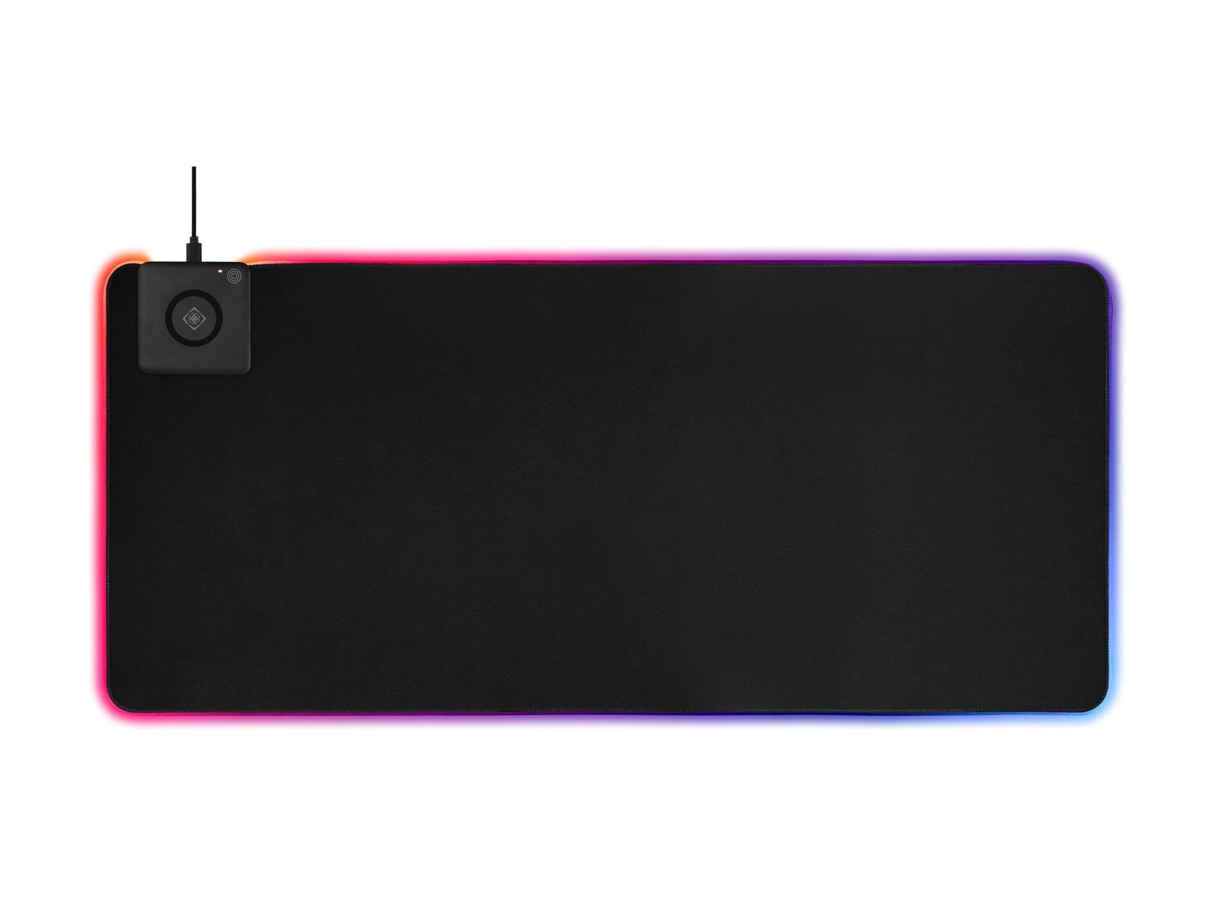 Deltaco Gaming XL Rgb Mousepad With Integrated QI Wireless Charging - Mauspads Zubehoer