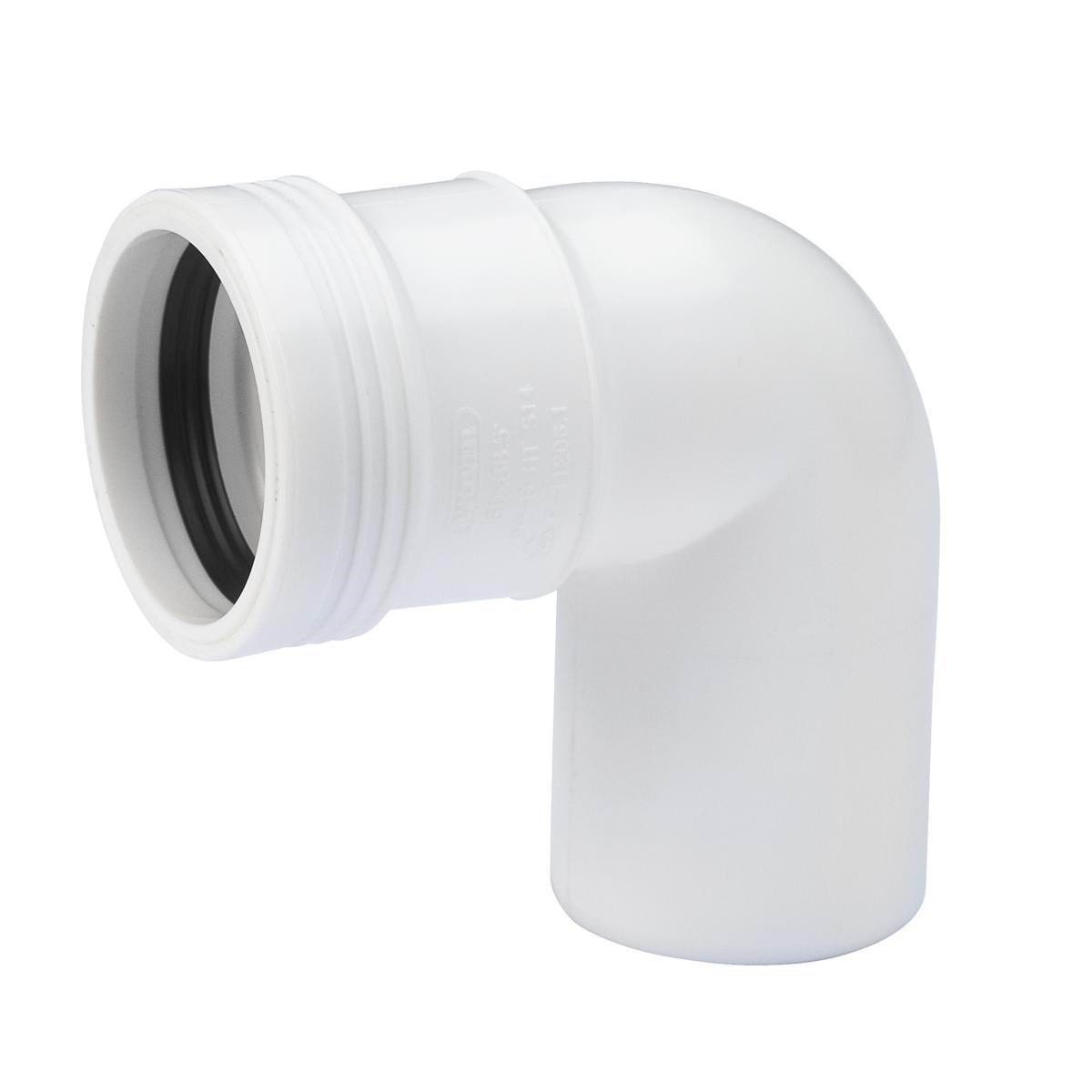 Wavin Wafix pp Bend 88.5° x 40 mm White - Entwaesserungsprodukte